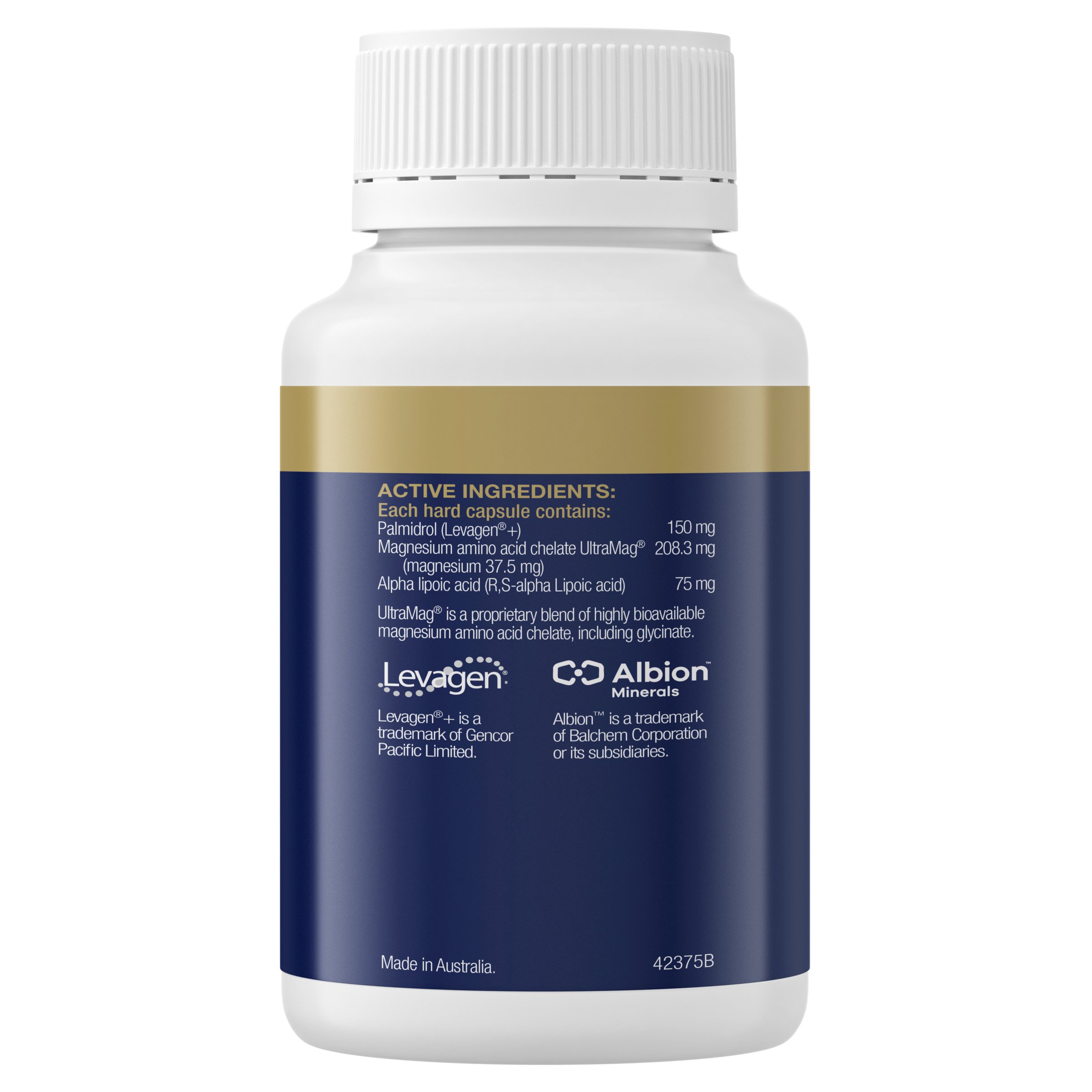 BioCeuticals Ultra Muscle + Pain Relief 56 capsules - Image 2