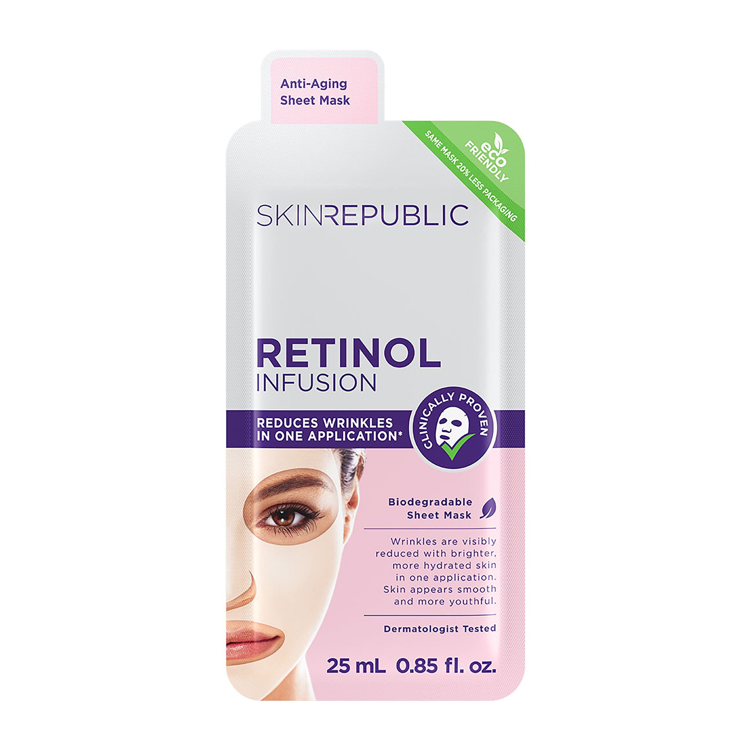 Skin Republic Retinol Infusion Face Mask 1 each - Image 1