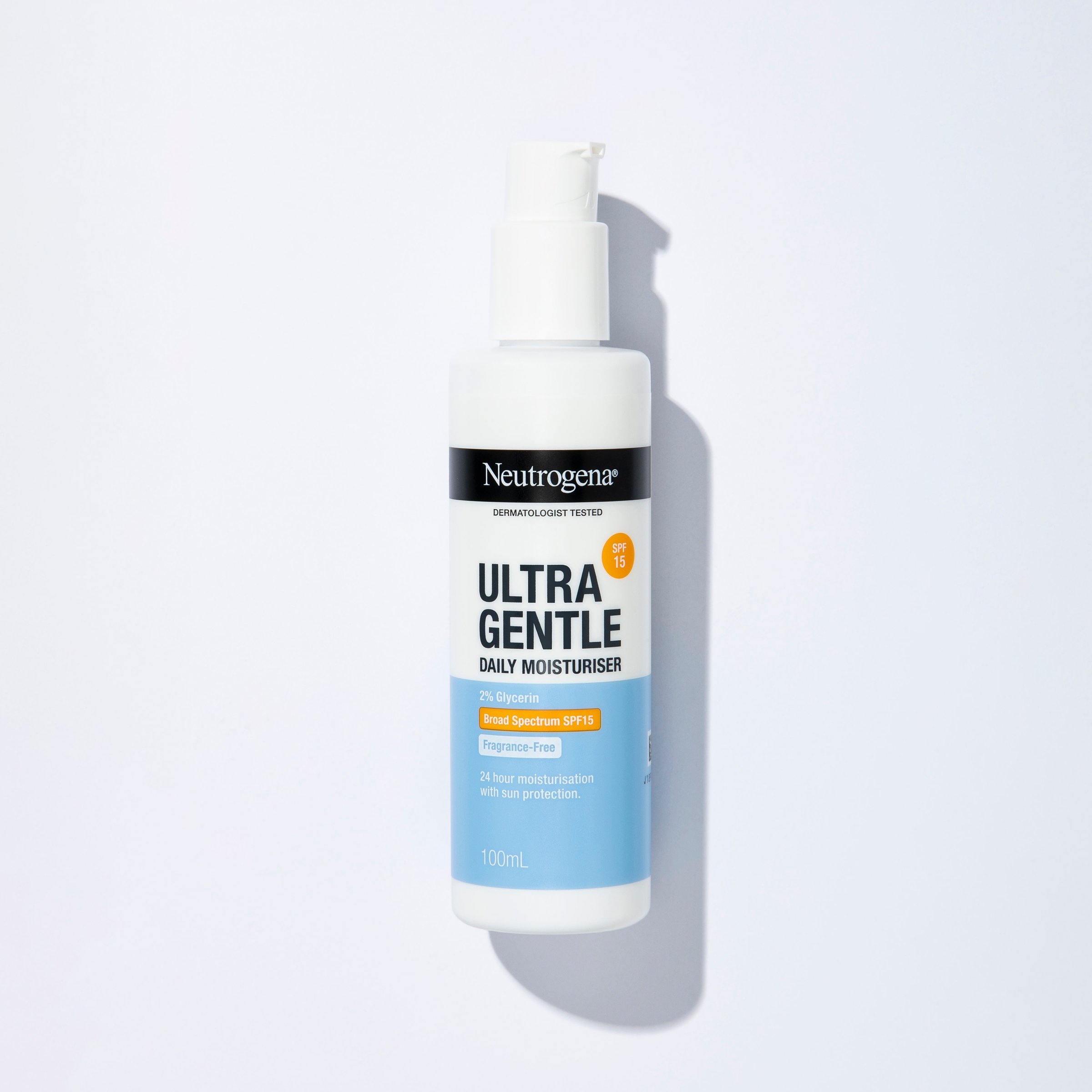Neutrogena Ultra Gentle Moisturiser SPF15 - 100ml - Image 10