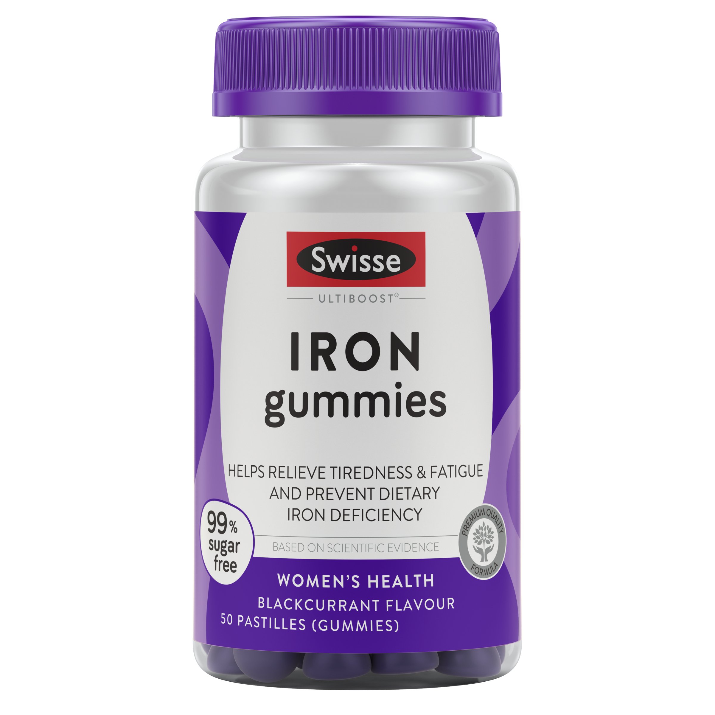 Swisse Ultiboost Iron Gummies 50 pastilles - Image 1