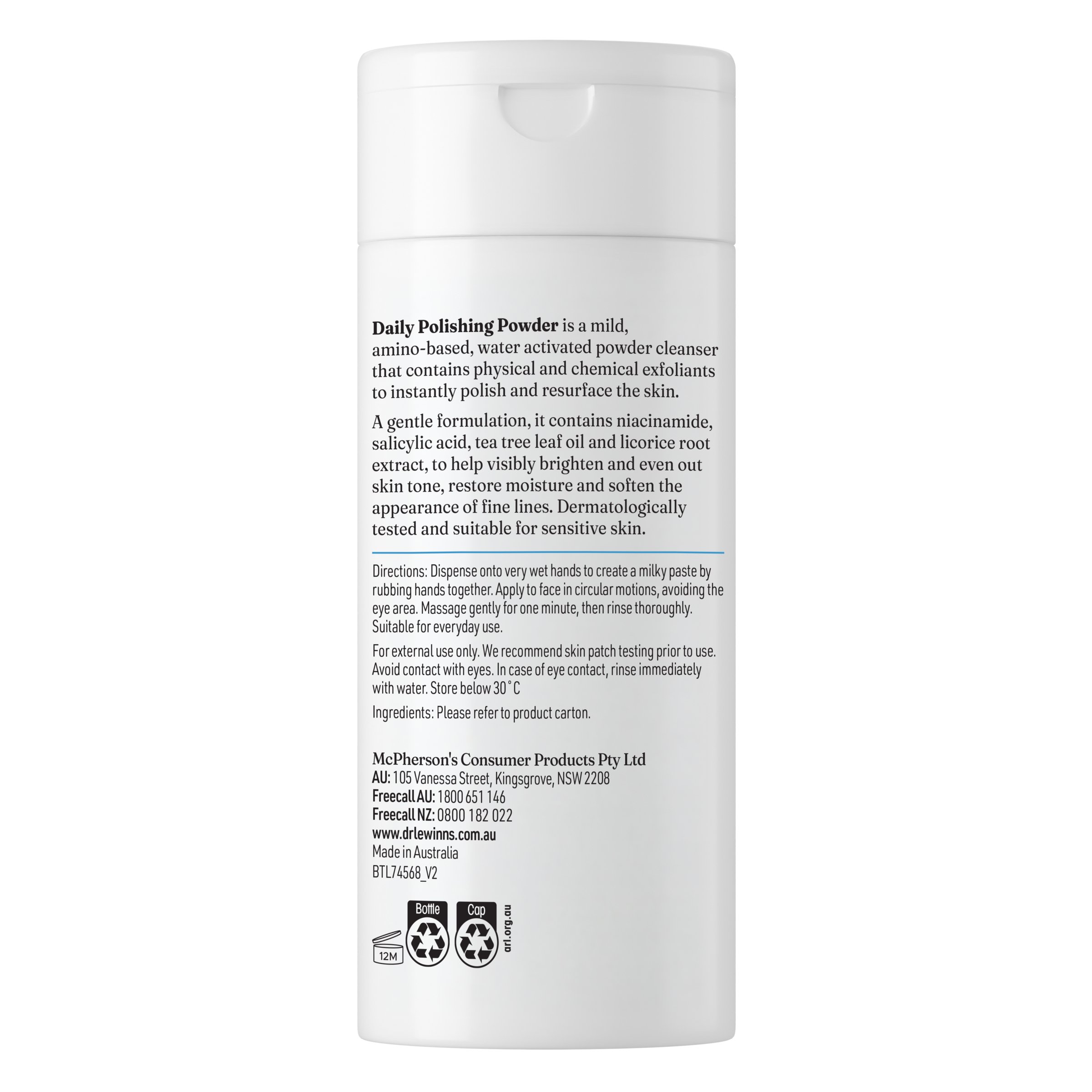 Dr. LeWinn's Cleanser Series Daily Polishing Powder 75g - Image 6