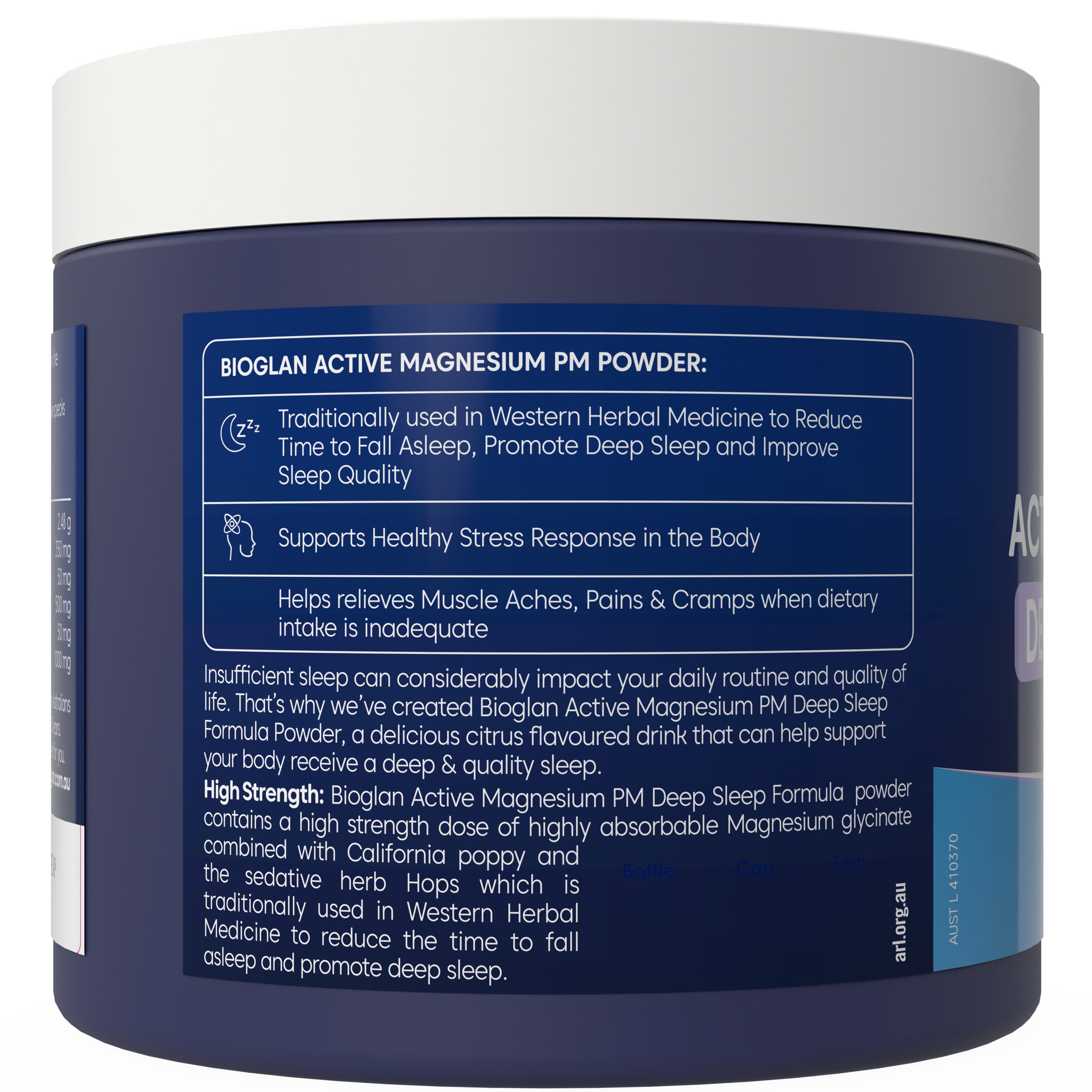 Bioglan Active Magnesium PM 240g - Image 3