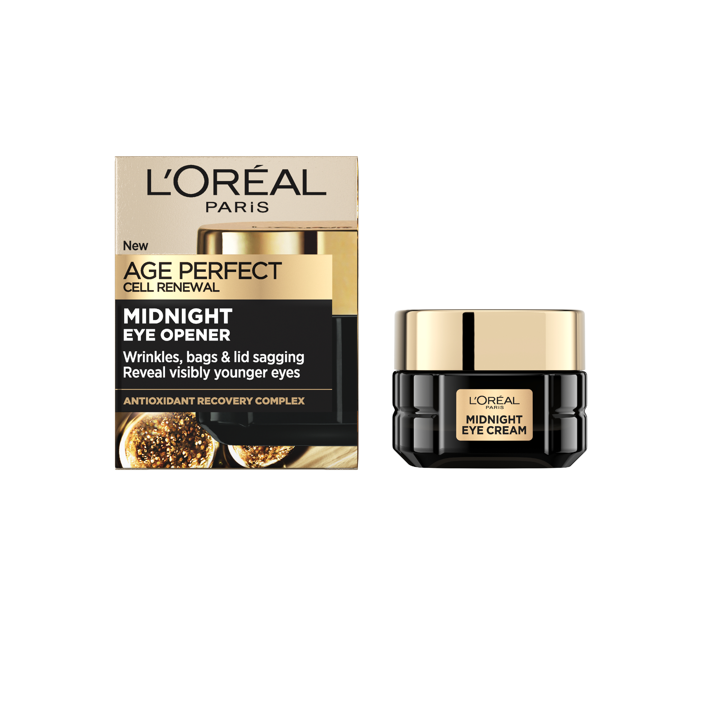 L'Oreal Paris Age Perfect Cell Renewal Midnight Eye Cream 15ml - Image 2