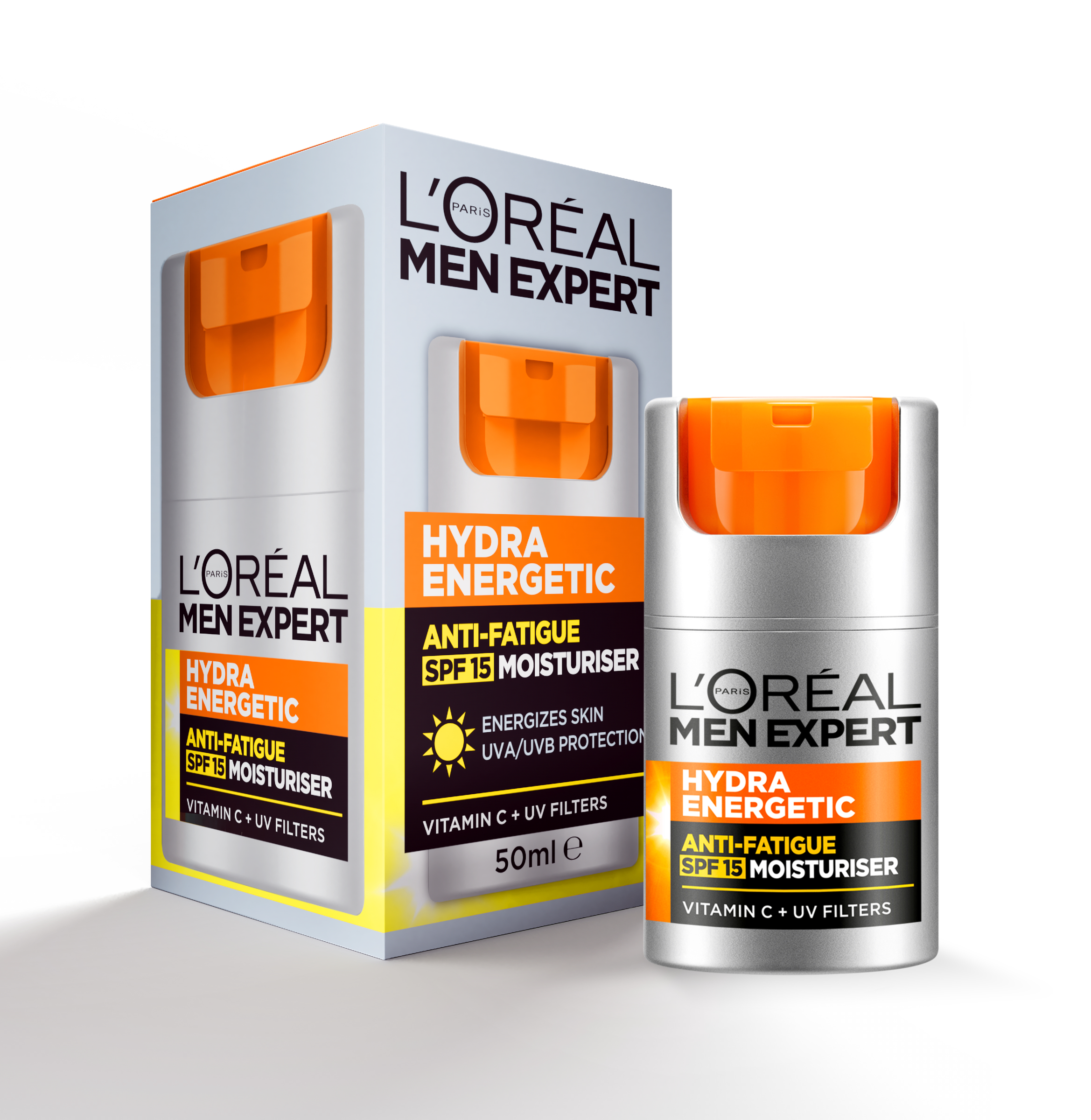 L'Oreal Paris Hydra Energetic Moisturiser Spf15 50ml - Image 14