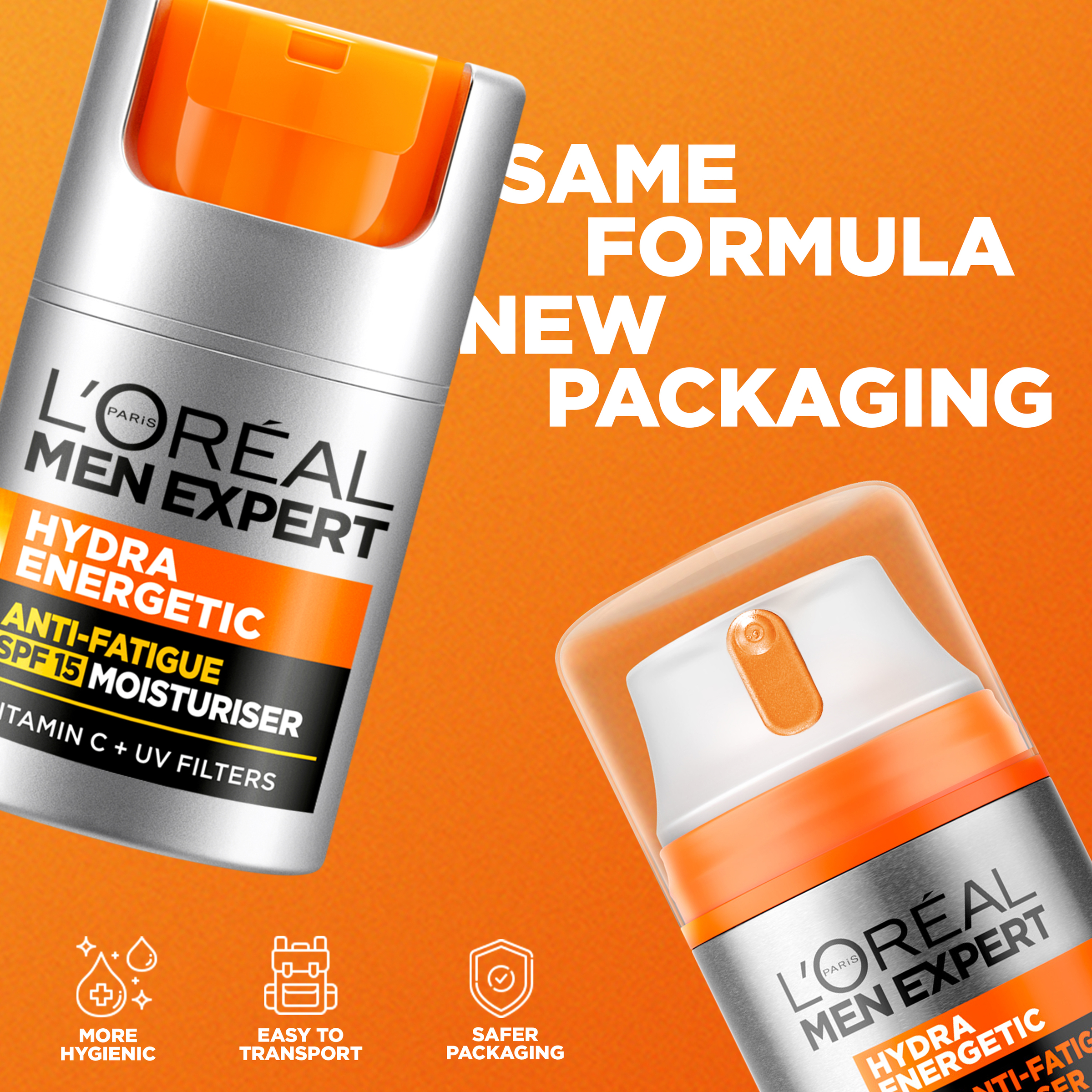 L'Oreal Paris Hydra Energetic Moisturiser Spf15 50ml - Image 10