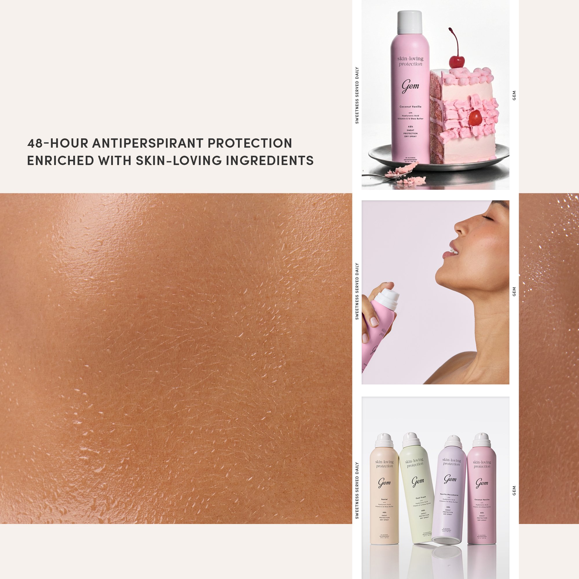 Gem Deodorant Coconut Vanilla 127g - Image 5