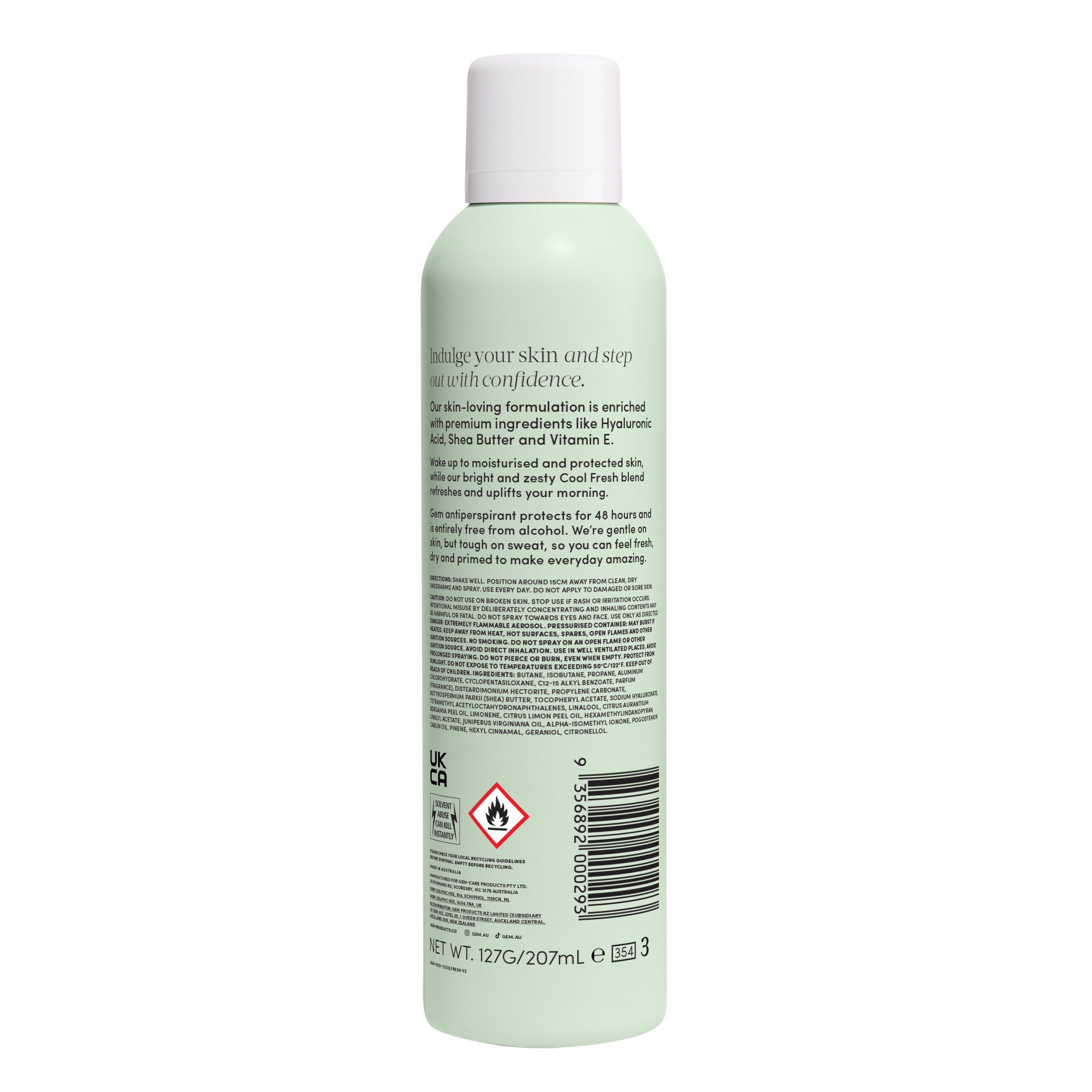 Gem Deodorant Cool Fresh 127g - Image 2