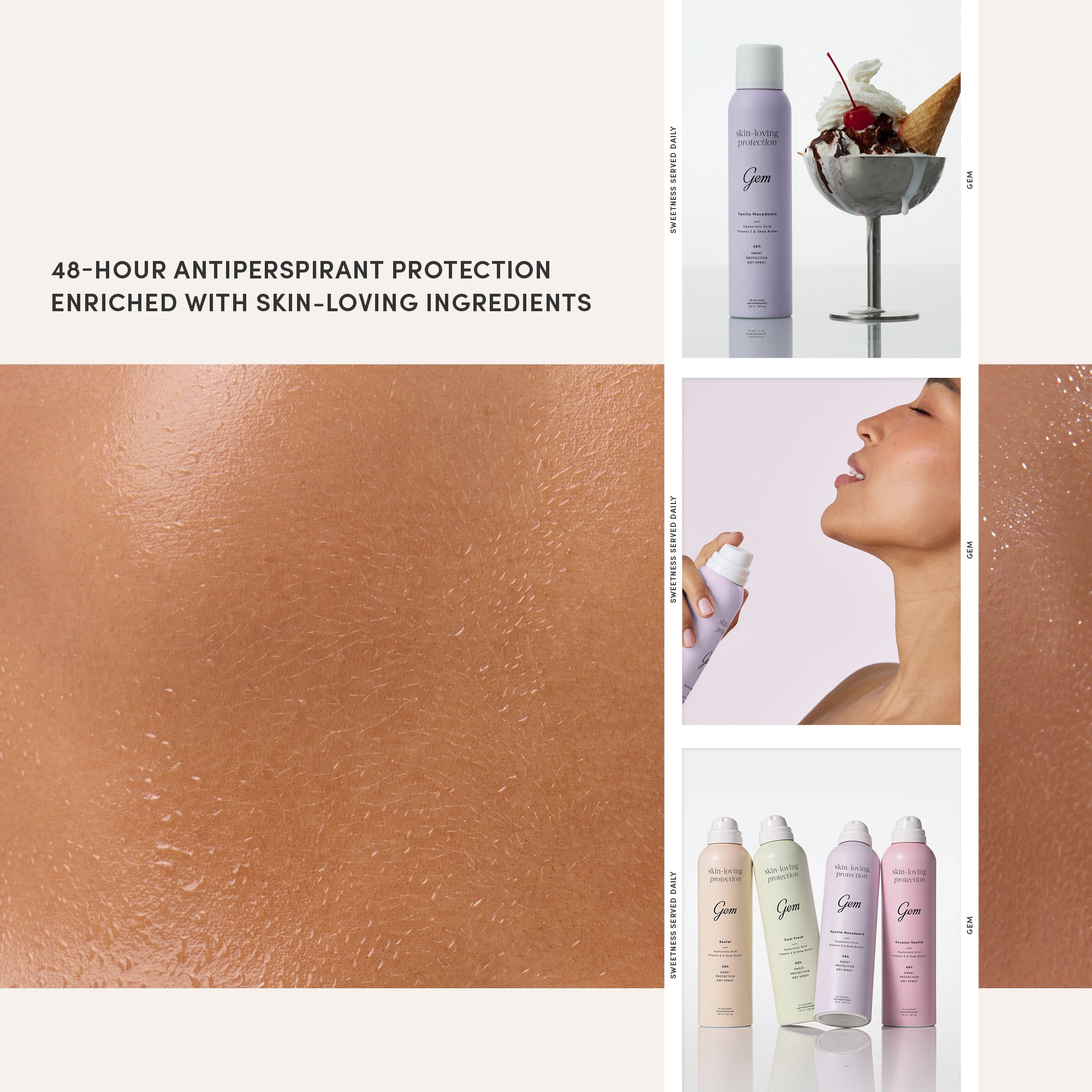 Gem Deodorant Vanilla Macadamia 127g - Image 5