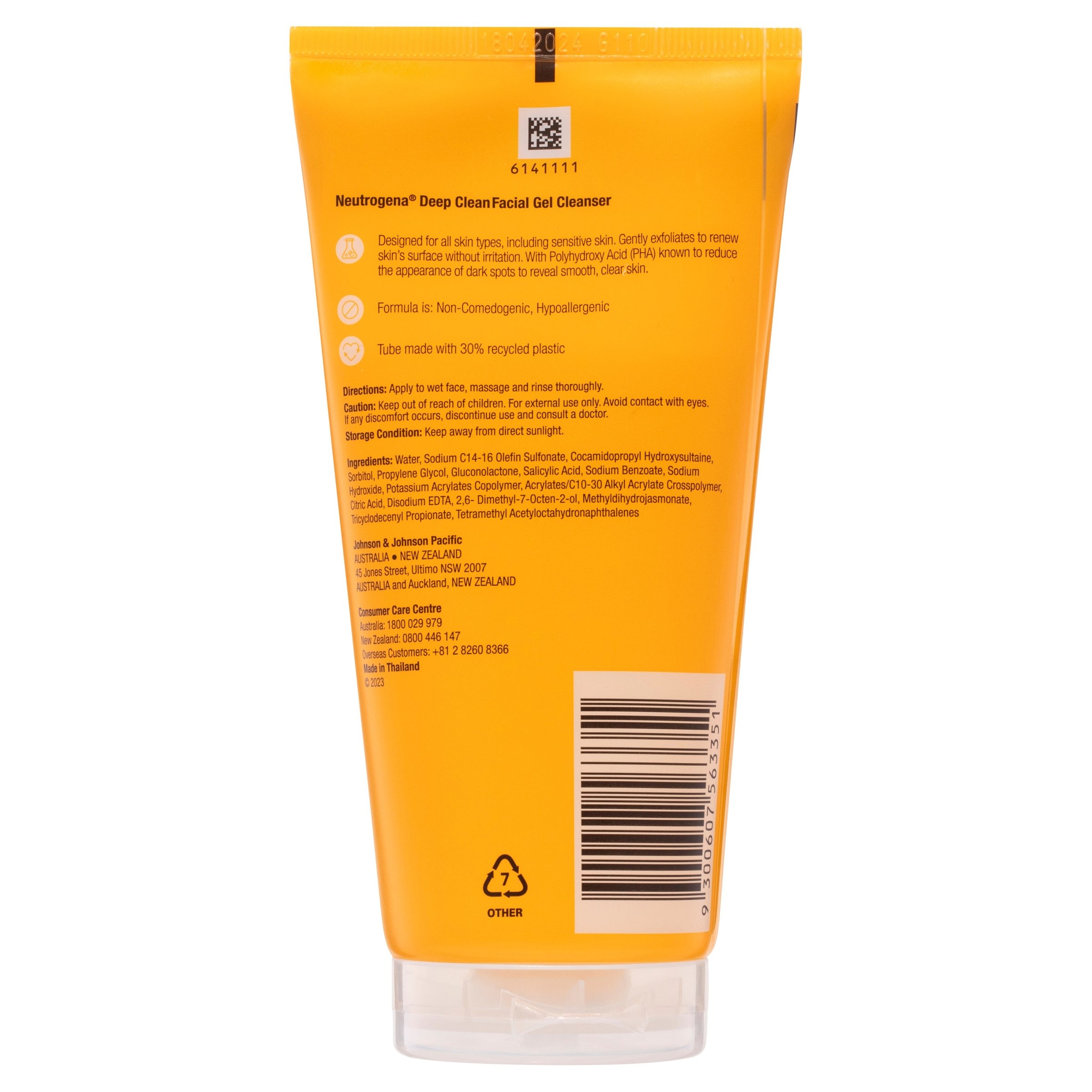 Neutrogena Deep Clean Facial Cleanser 150g - Image 2