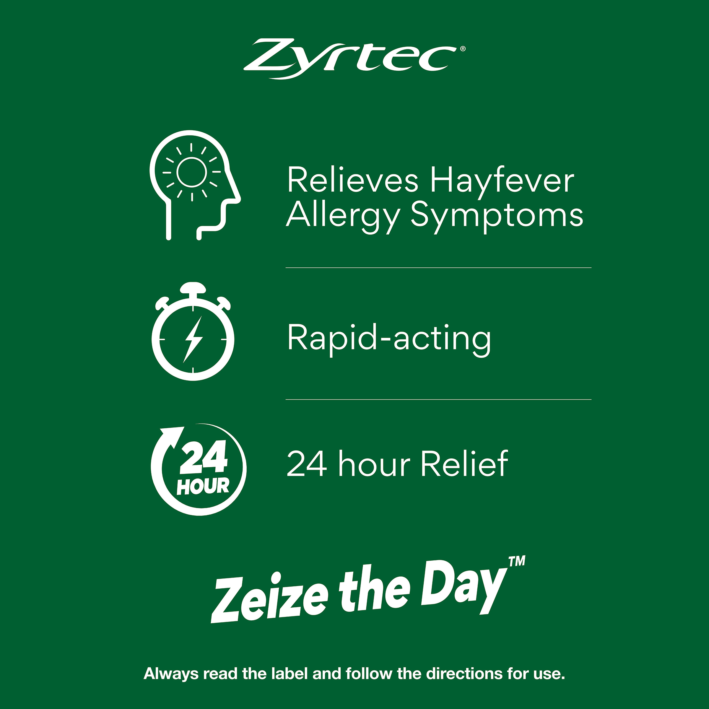 Zyrtec 10mg - 80 tablets - Image 8