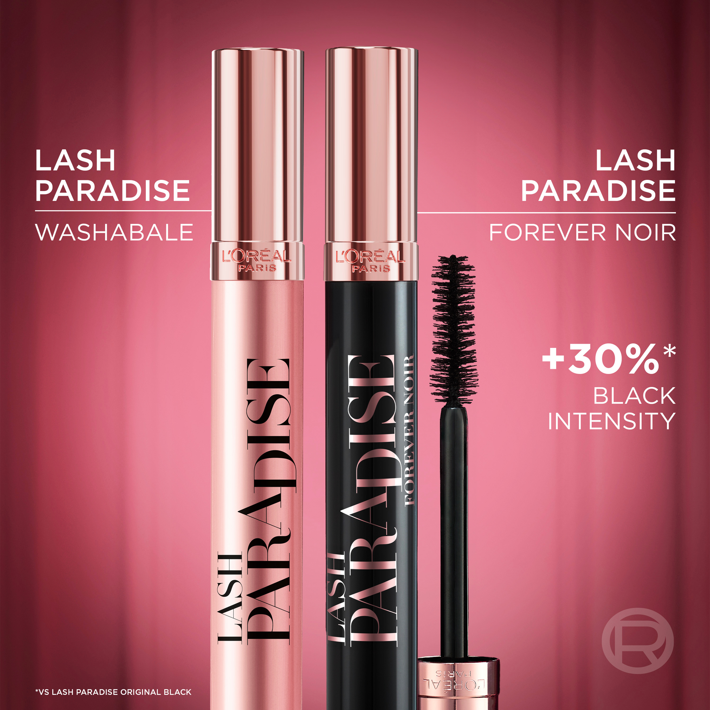L'Oreal Paris Paradise Mascara Forever Noir 1 each - Image 3