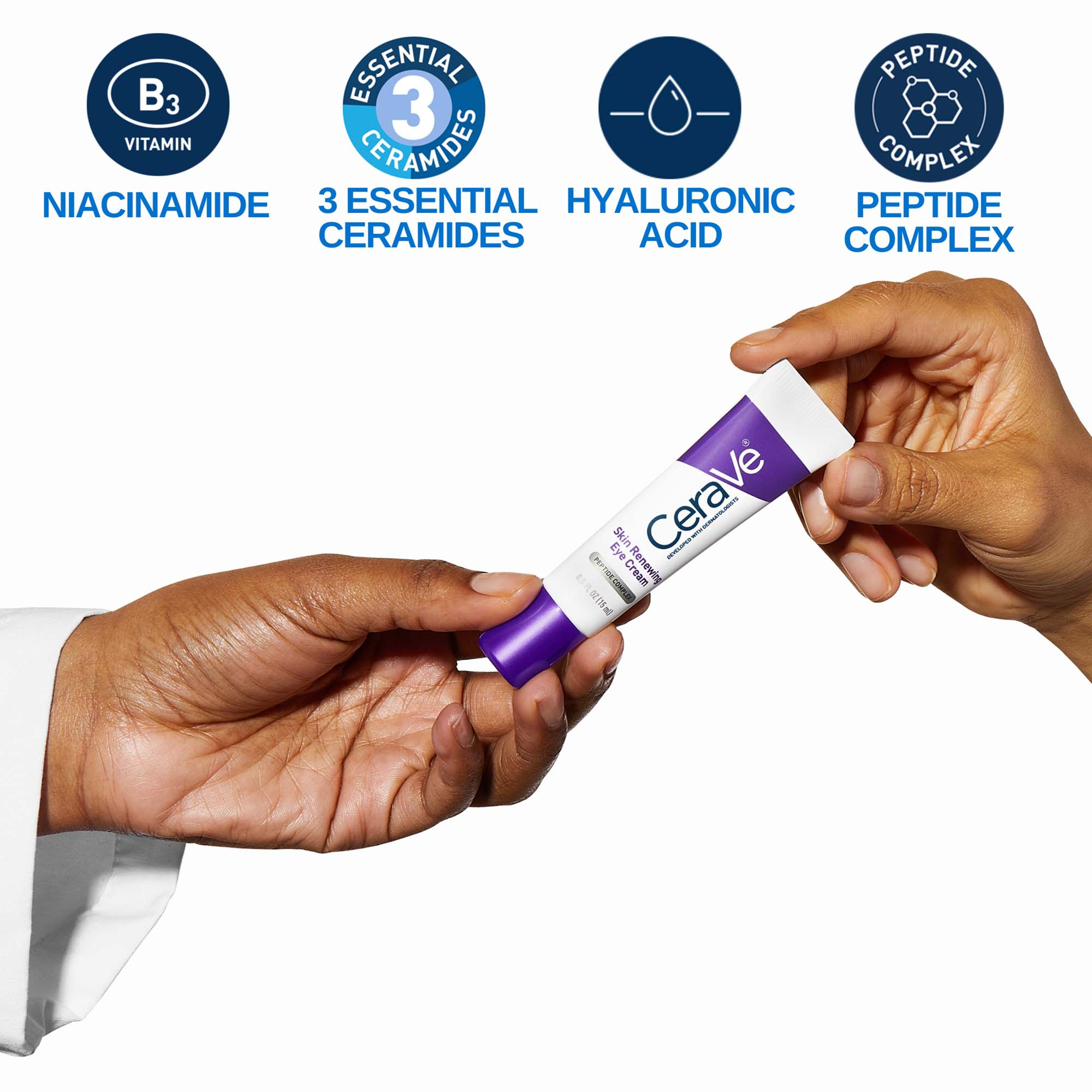 CeraVe Skin Renewing Eye Cream 15ml - Image 4