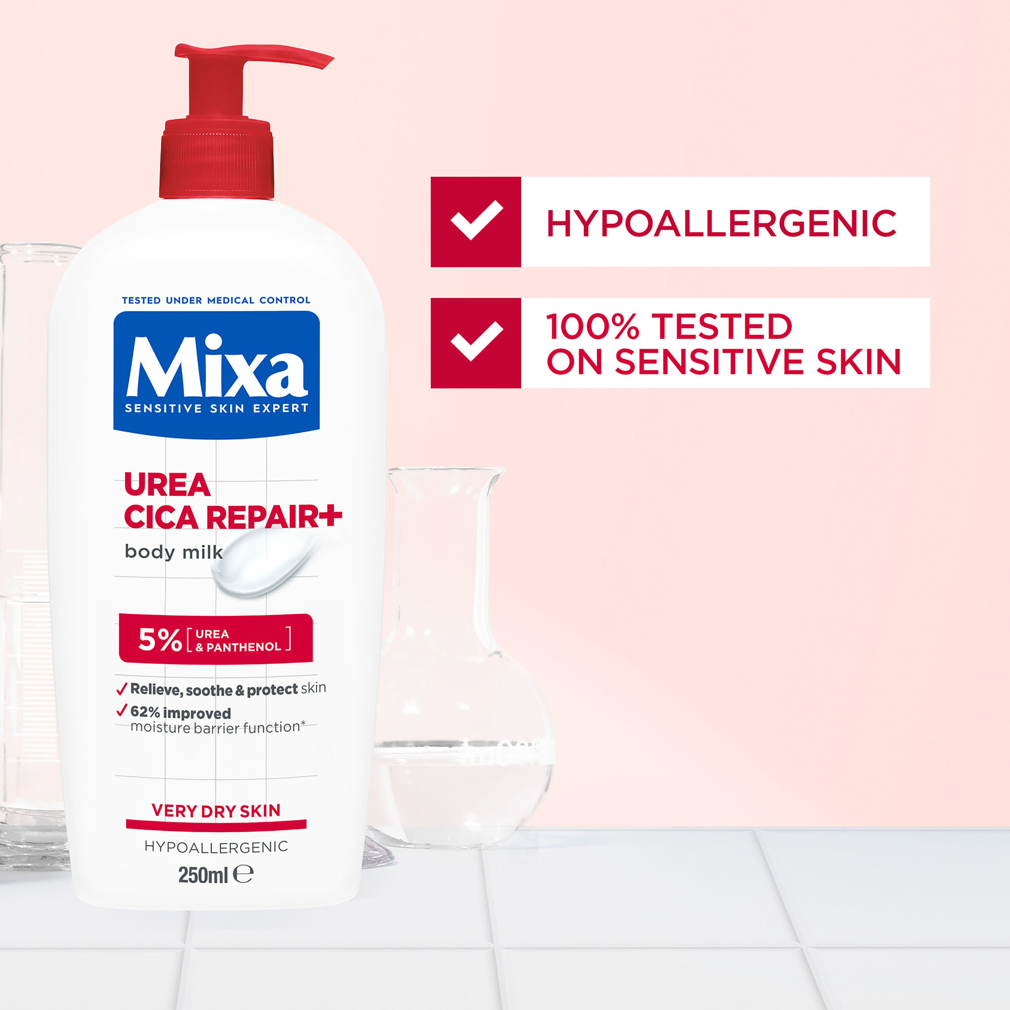 Mixa Cica Urea 5% Lotion 250ml - Image 7
