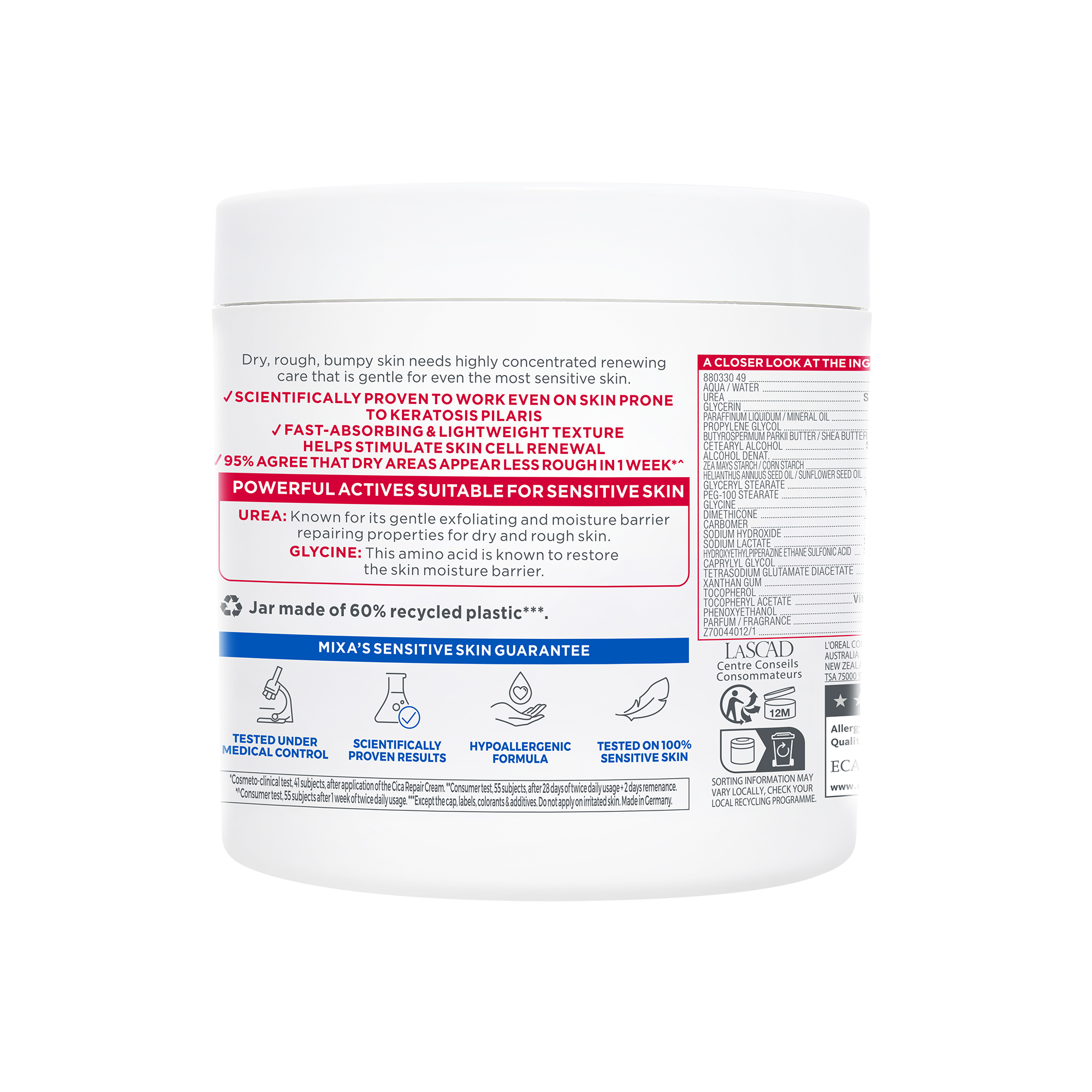 Mixa Cica Urea 10% 400ml - Image 2