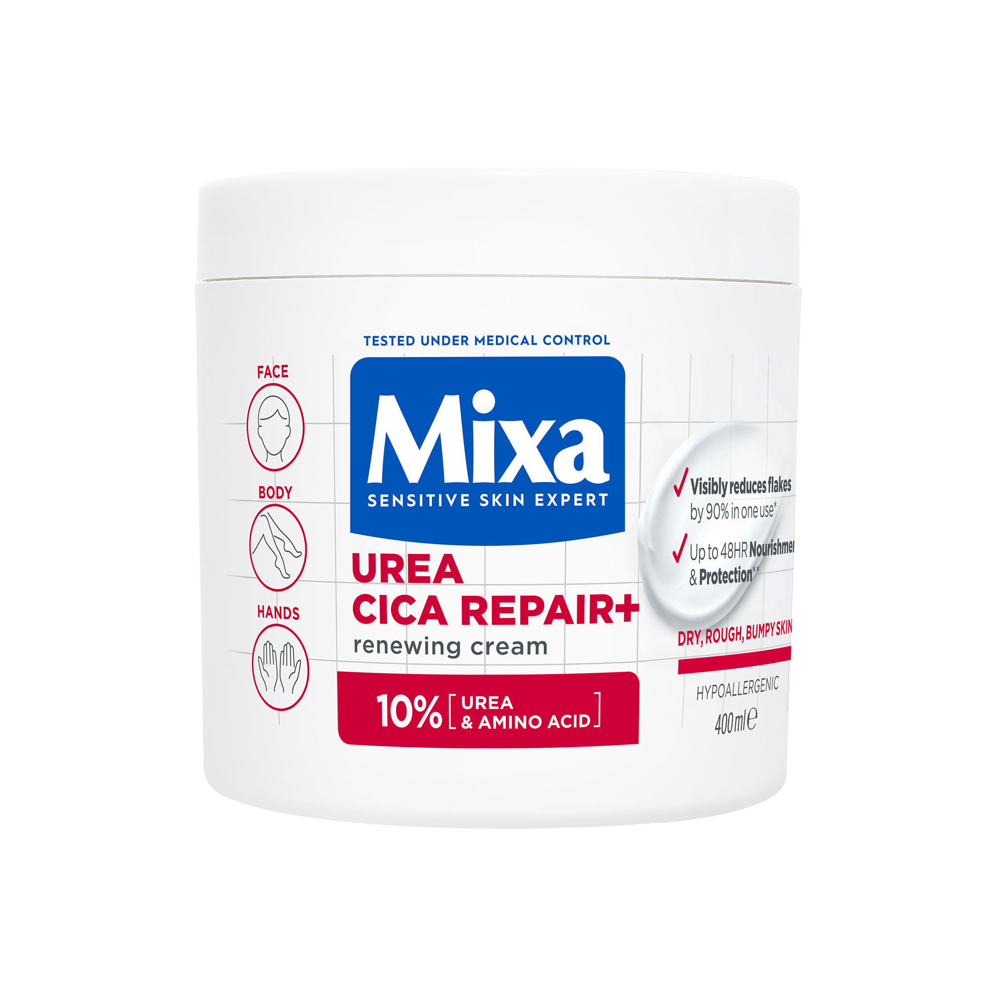 Mixa Cica Urea 10% 400ml - Image 1