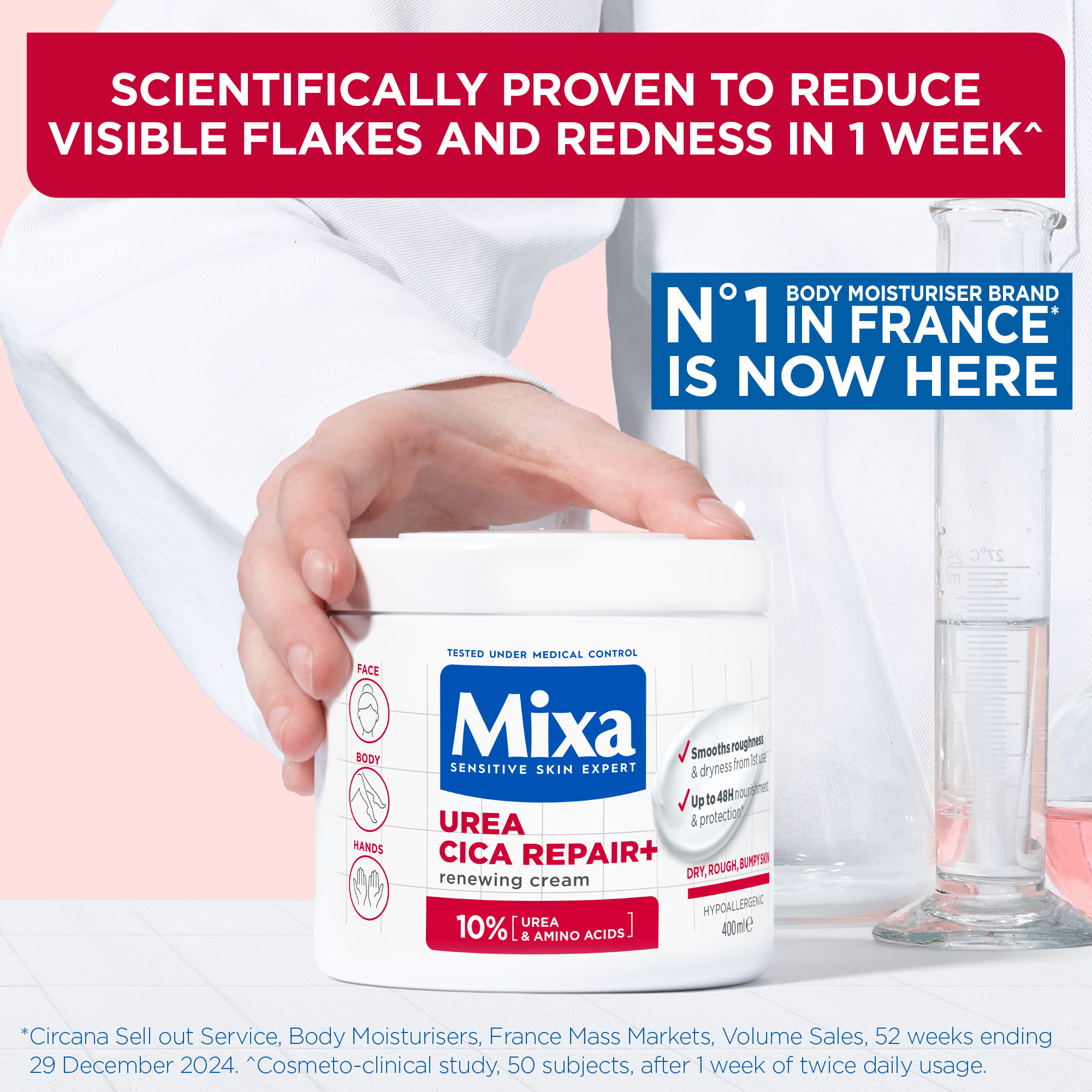Mixa Cica Urea 10% 400ml - Image 4