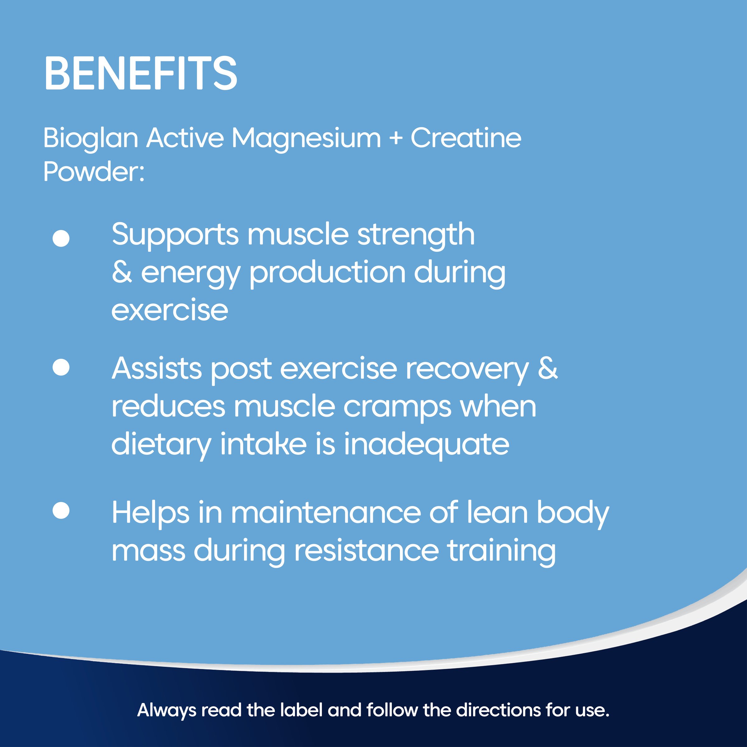 Bioglan Active Magnesium + Creatine 300g - Image 5