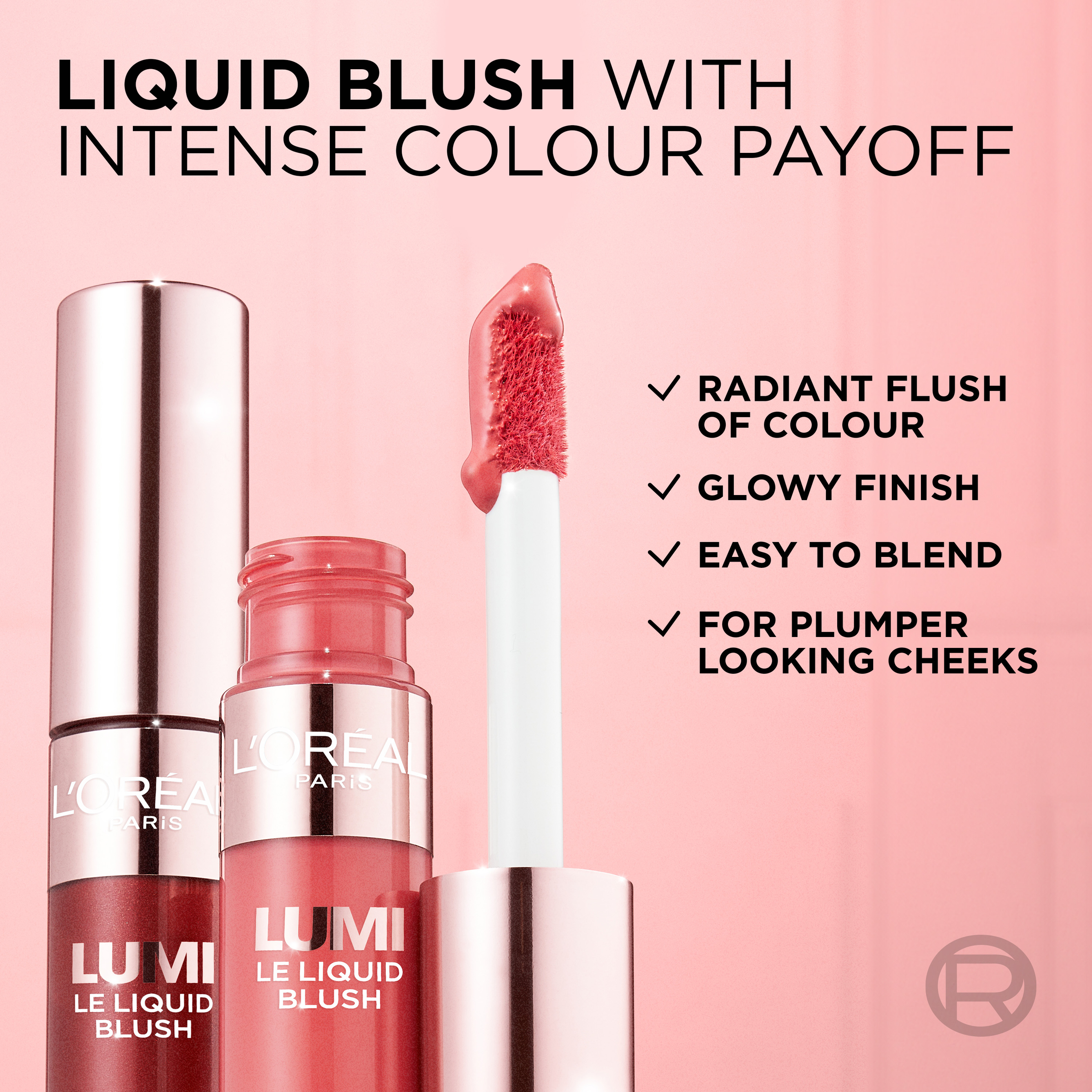 L'Oreal Paris Lumi Le Liquid Blush 635 Worth It Medium 1 each - Image 3