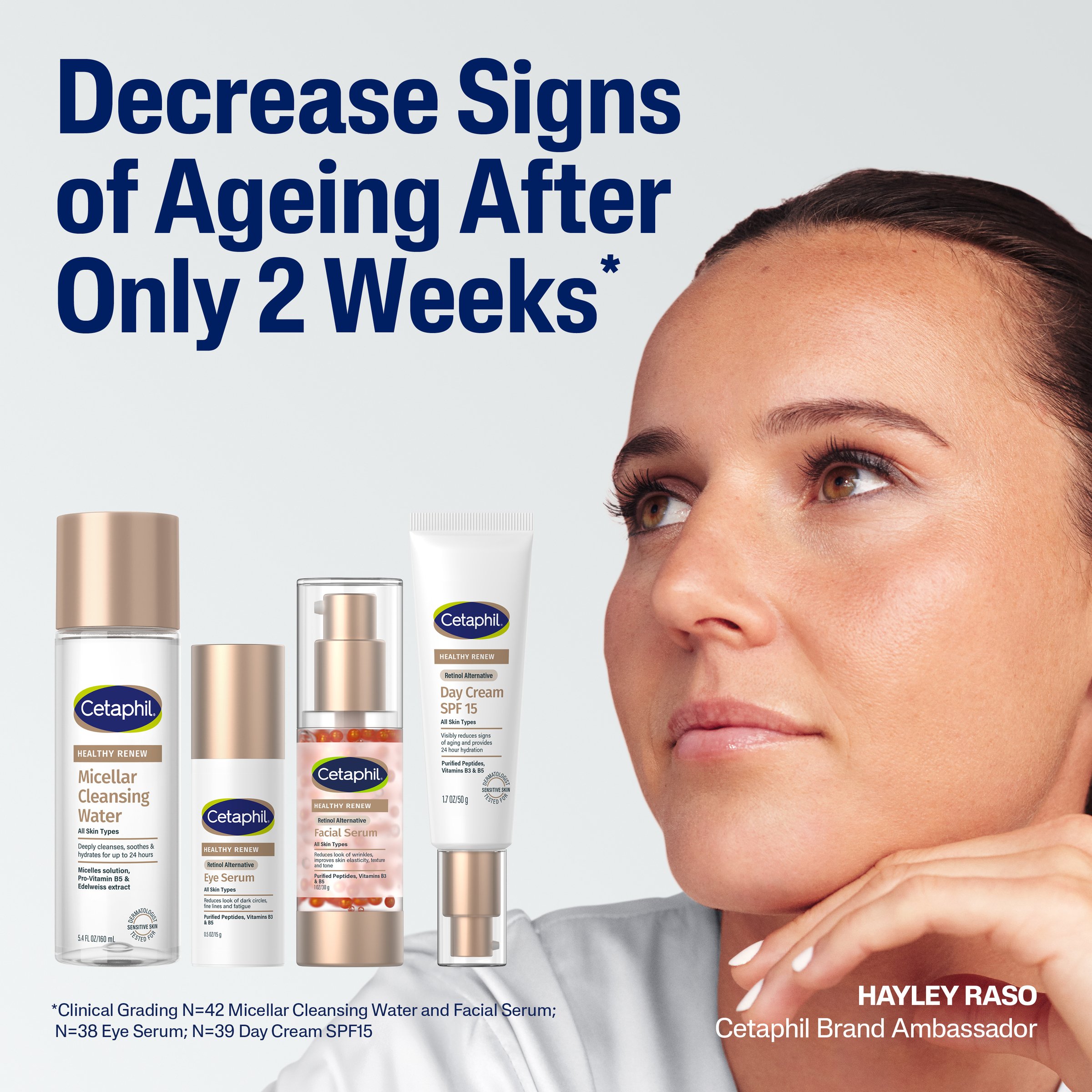 Cetaphil Healthy Renew Micellar Cleansing Water 160ml - Image 3