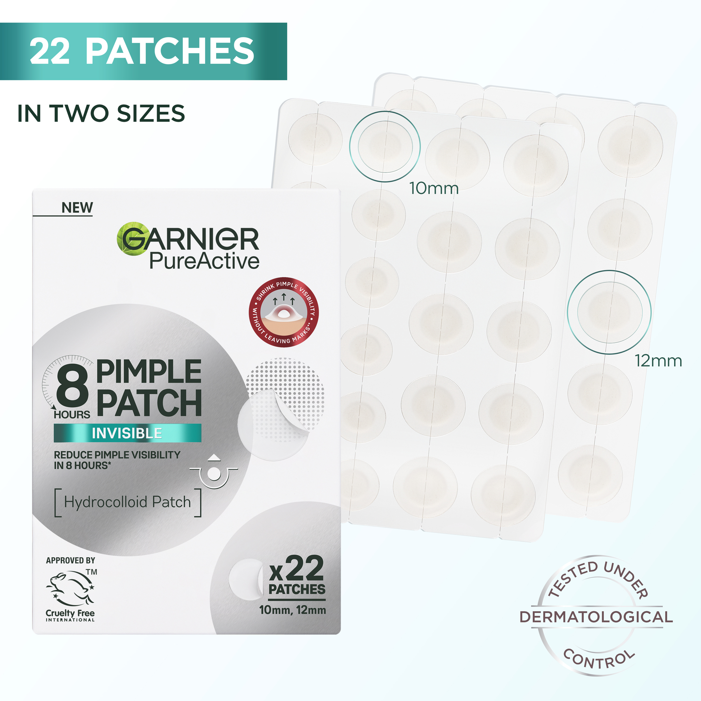 Garnier Pure Active Pimple Patch 22 Pack - 1 unit - Image 6
