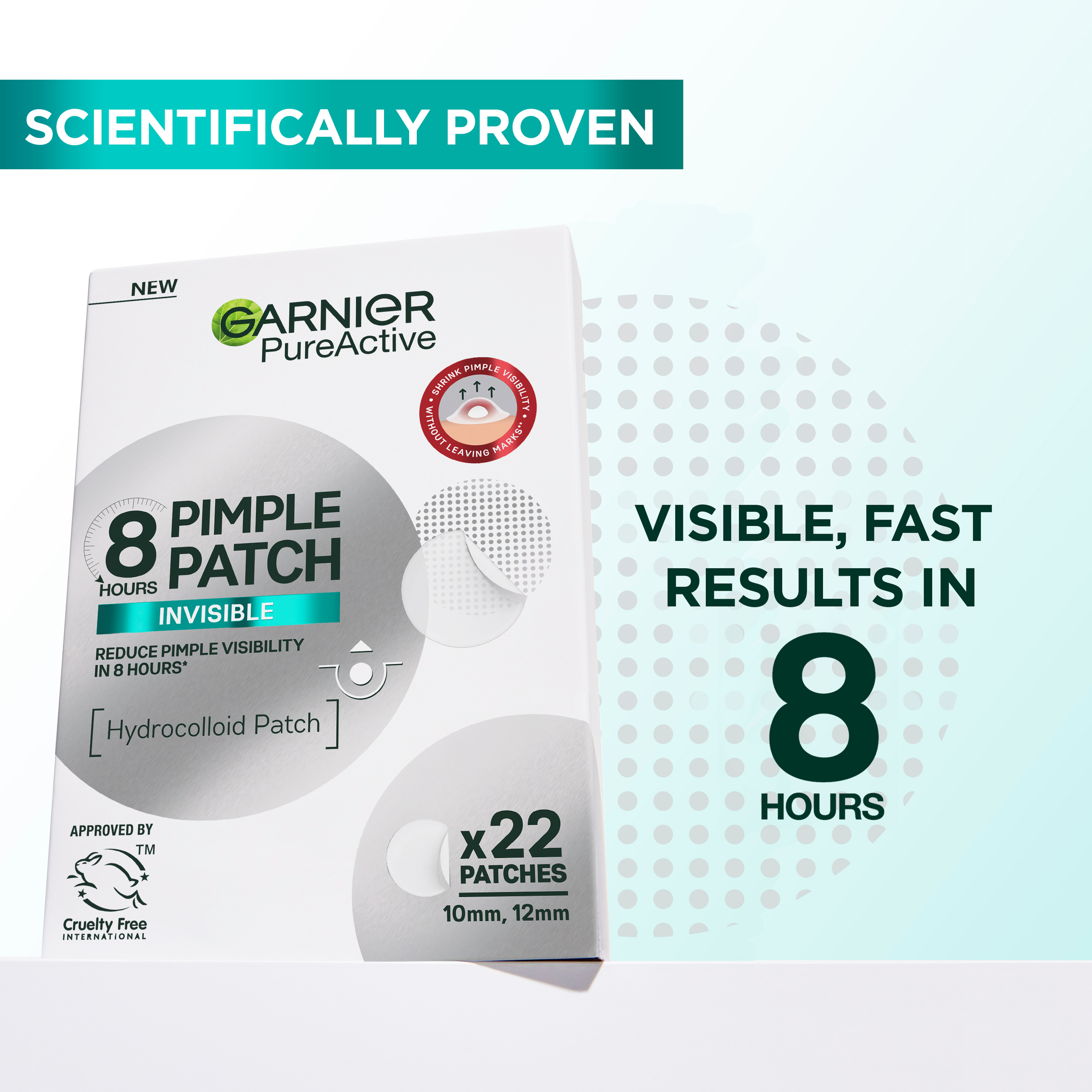 Garnier Pure Active Pimple Patch 22 Pack - 1 unit - Image 2