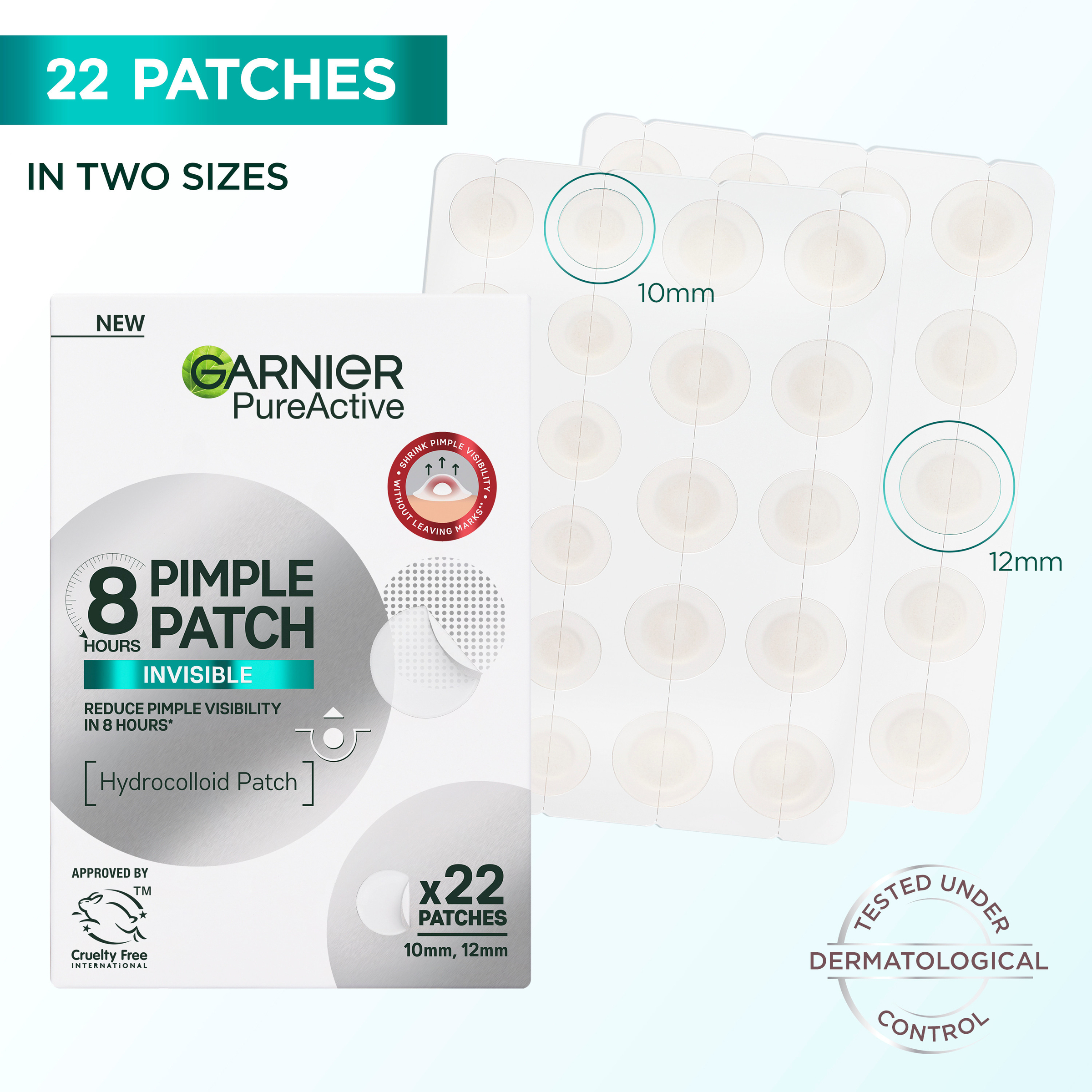 Garnier Pure Active Pimple Patch 22 Pack - 1 unit - Image 6