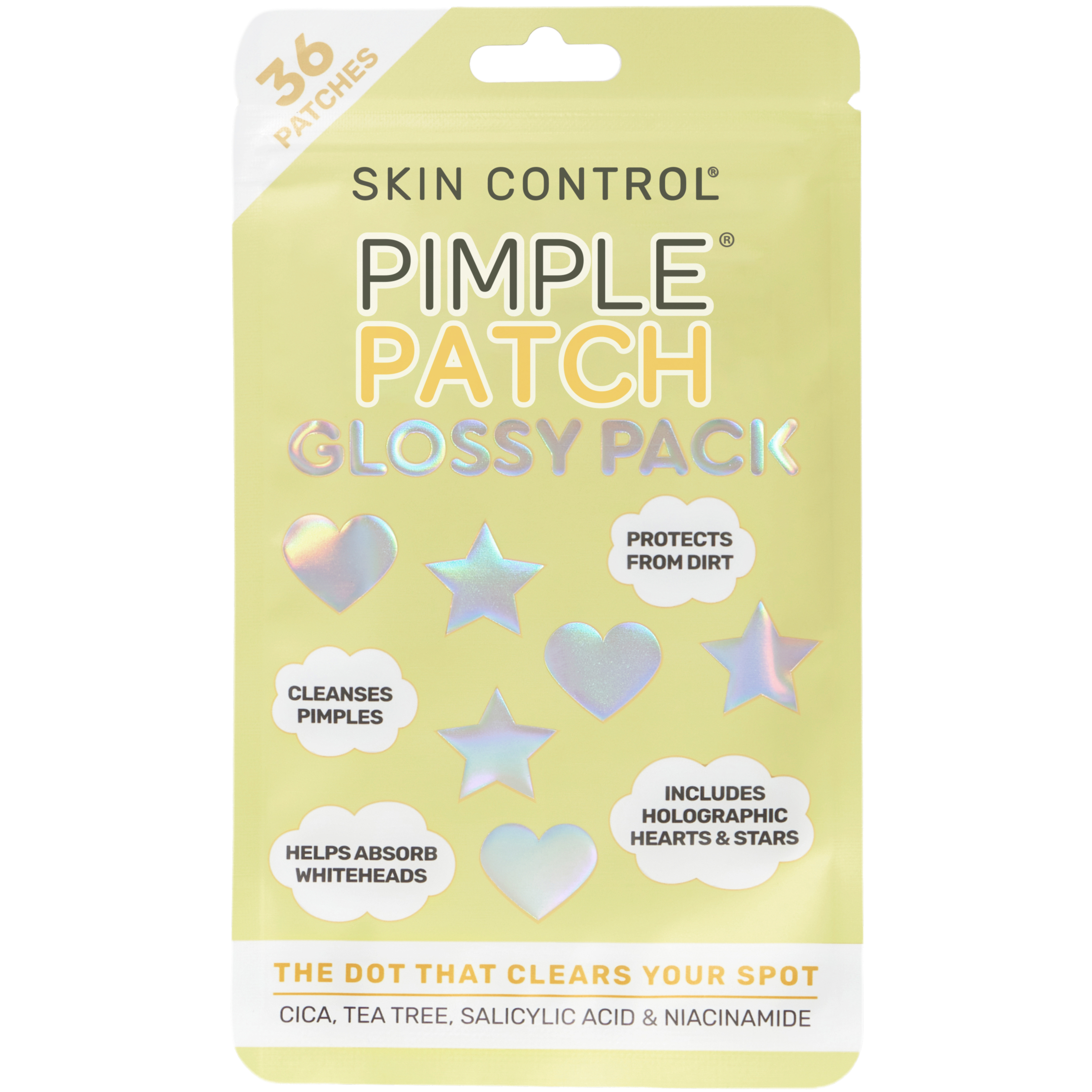 Skin Control Pimple Patch Glossy Pack 36 patches - Image 1