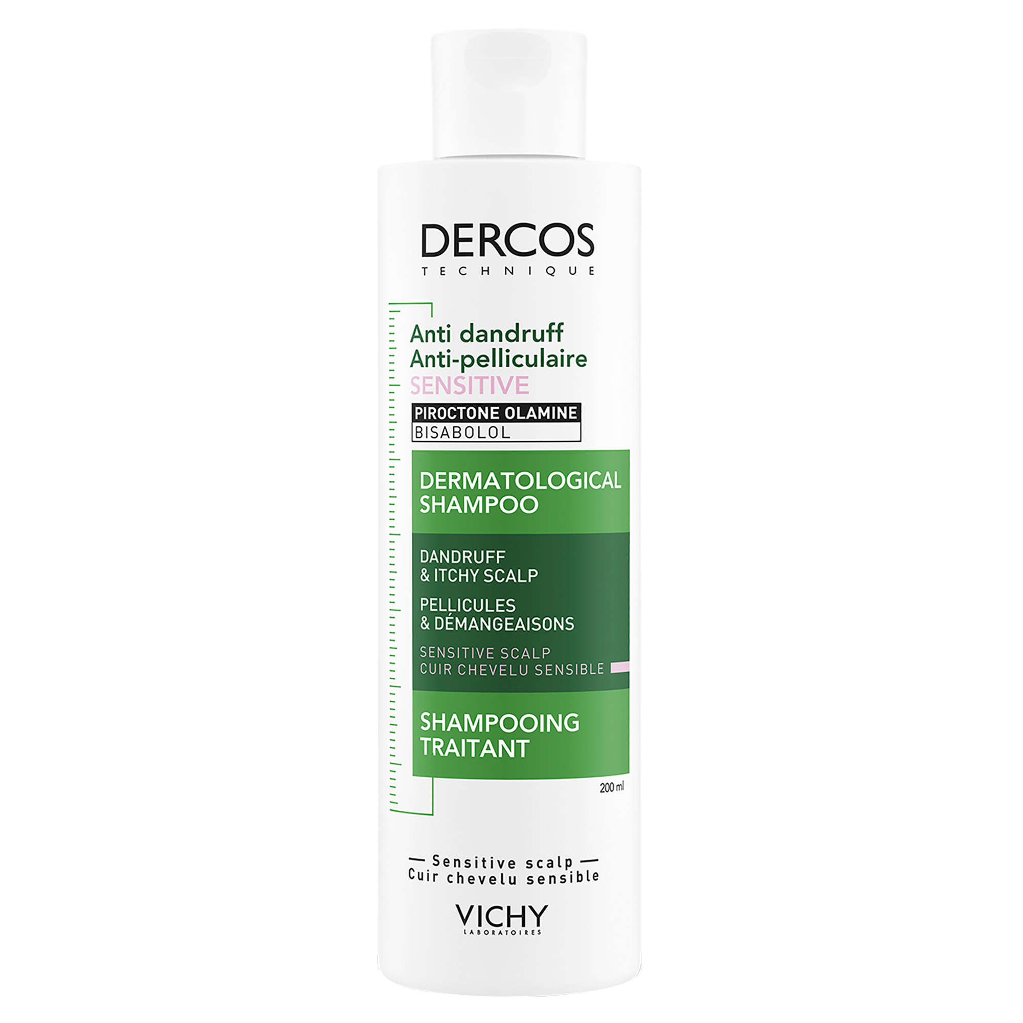 Dercos Anti-Dandruff Shampoo - Sensitive Scalp 200ml - Image 1