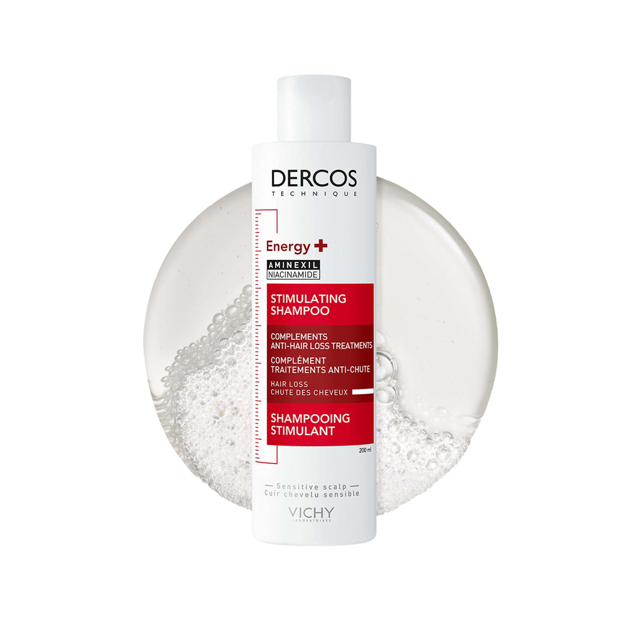 Dercos Energising Stimulator Shampoo200ml - Image 4