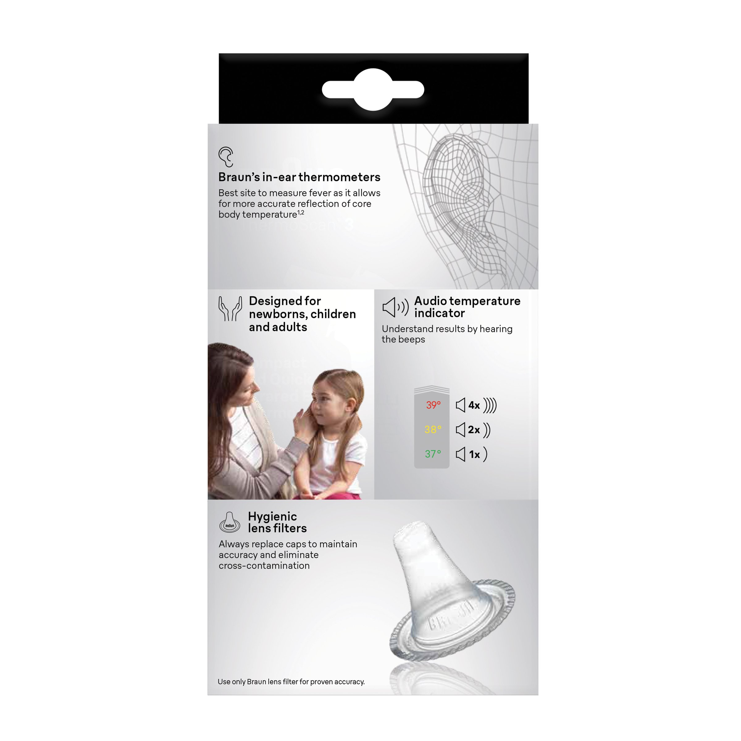 Braun Thermoscan 3 Ear Thermometer 1 each - Image 2