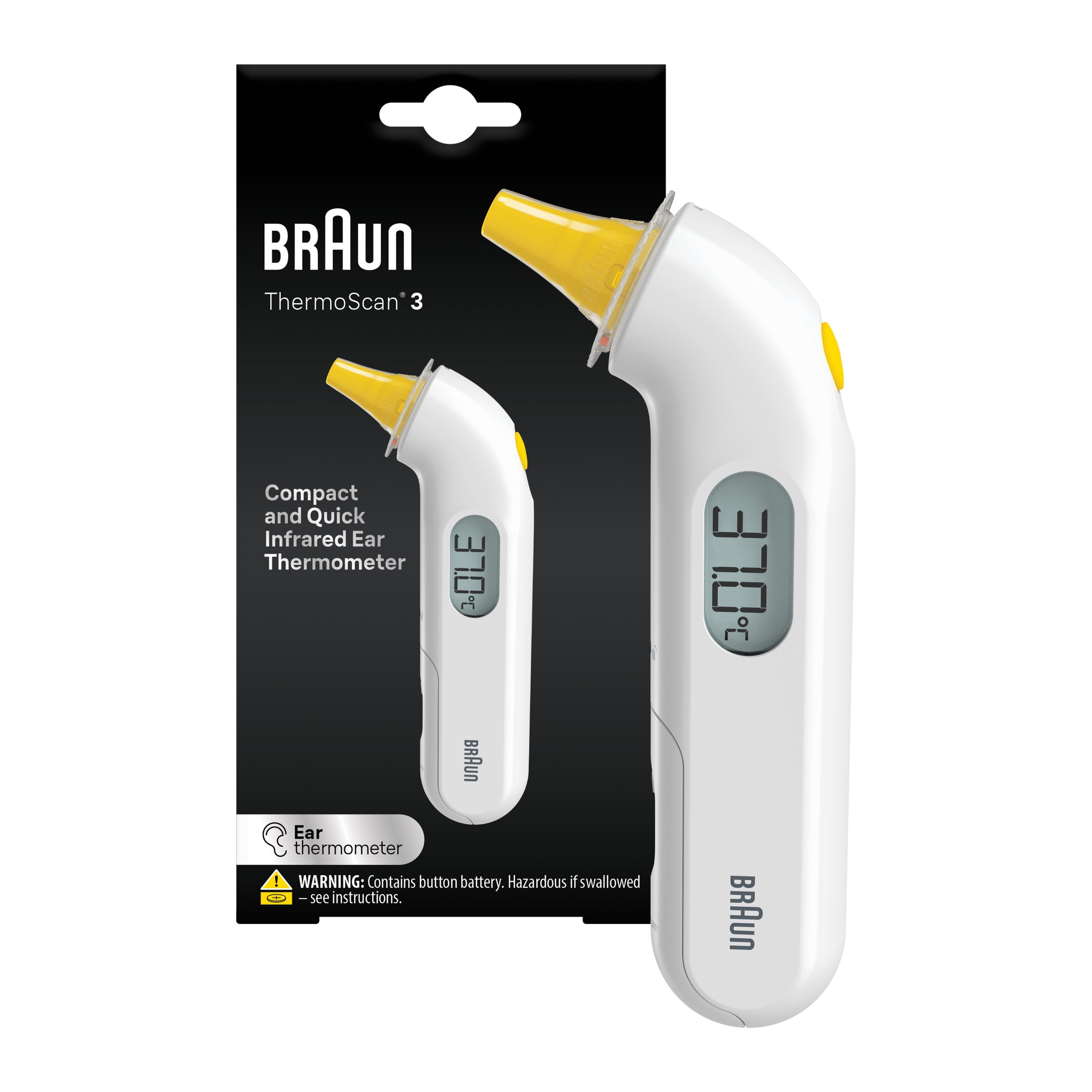 Braun Thermoscan 3 Ear Thermometer 1 each - Image 4
