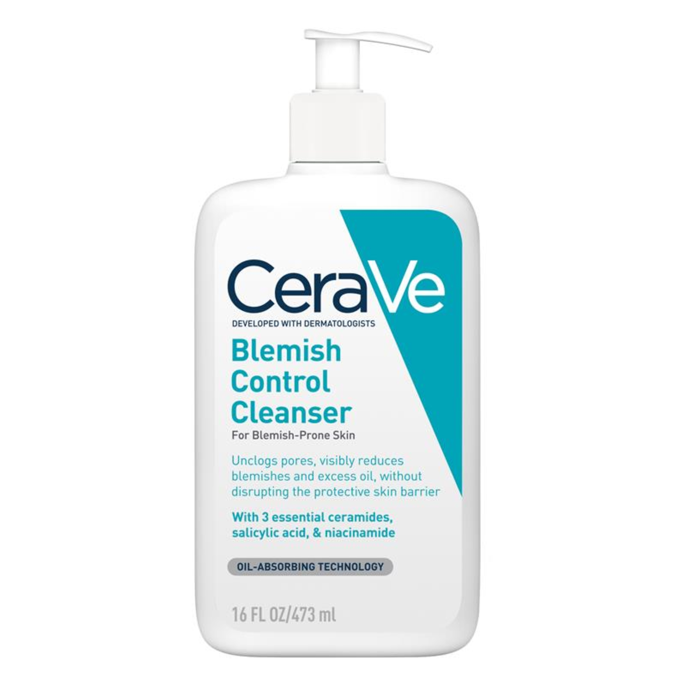 CeraVe Blemish Control Cleanser 473ml - Image 1