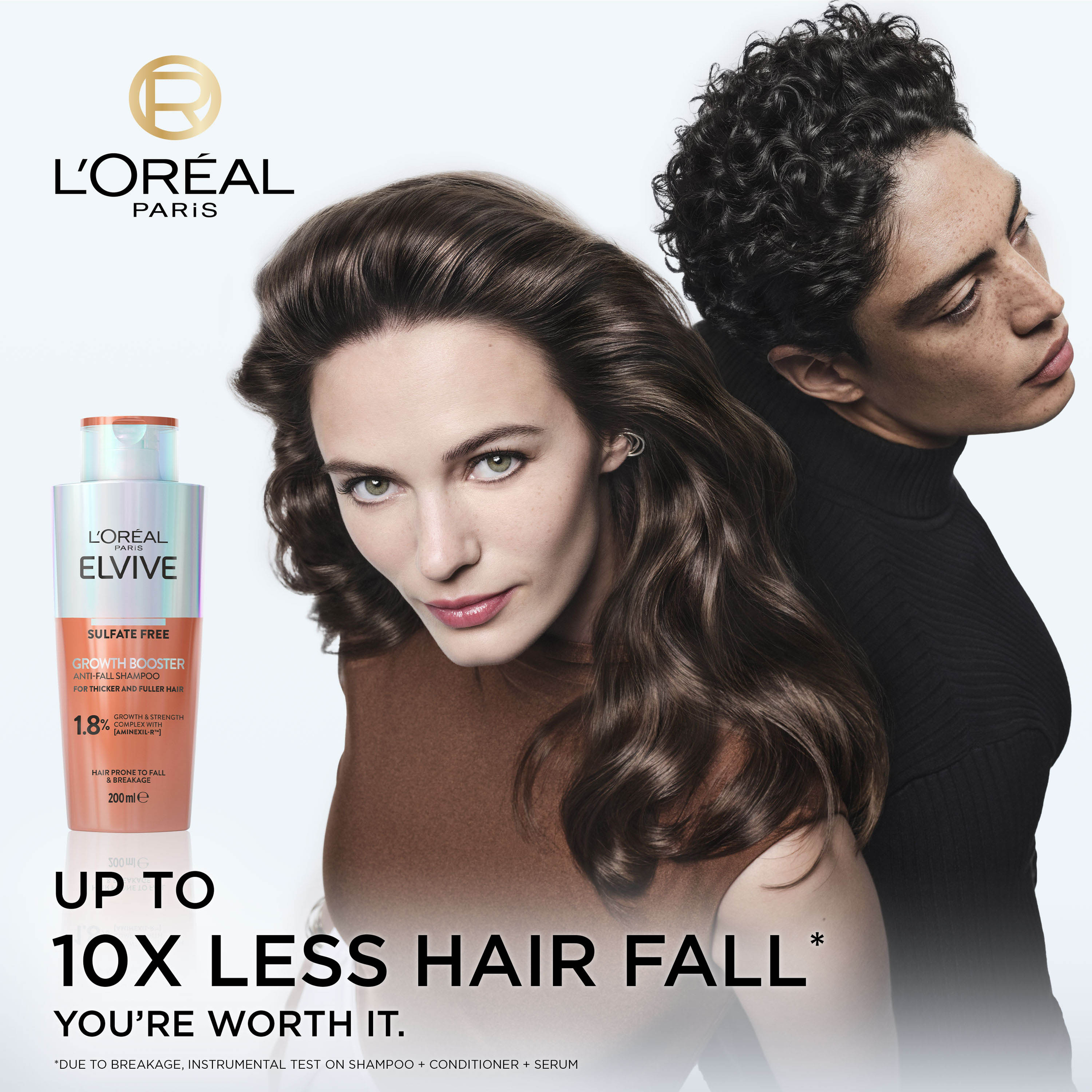 L'Oreal Paris Elvive Growth Booster Anti-Fall Shampoo 200ml - Image 3
