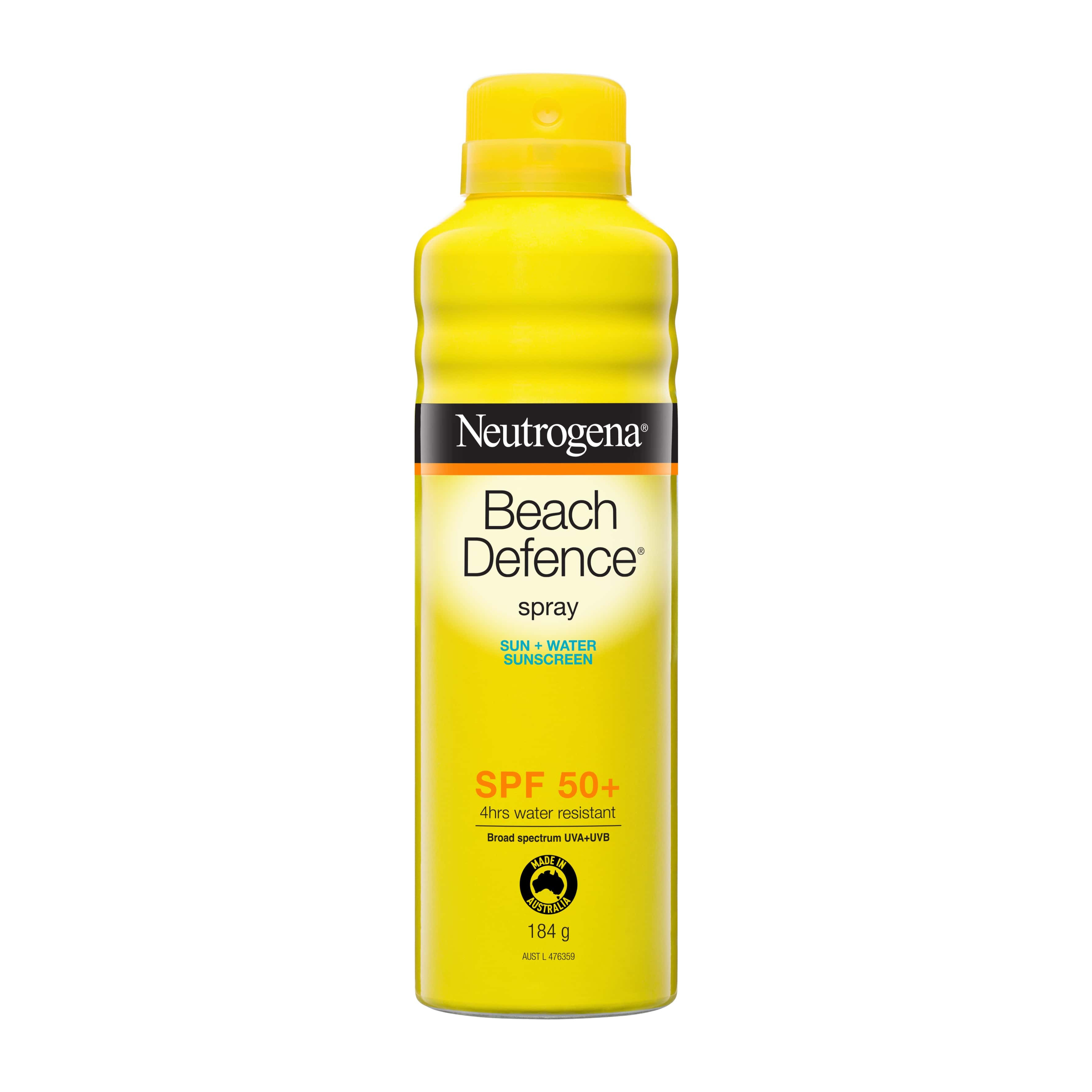Neutrogena Beach Defence Spray SPF50+ 184g - Image 1