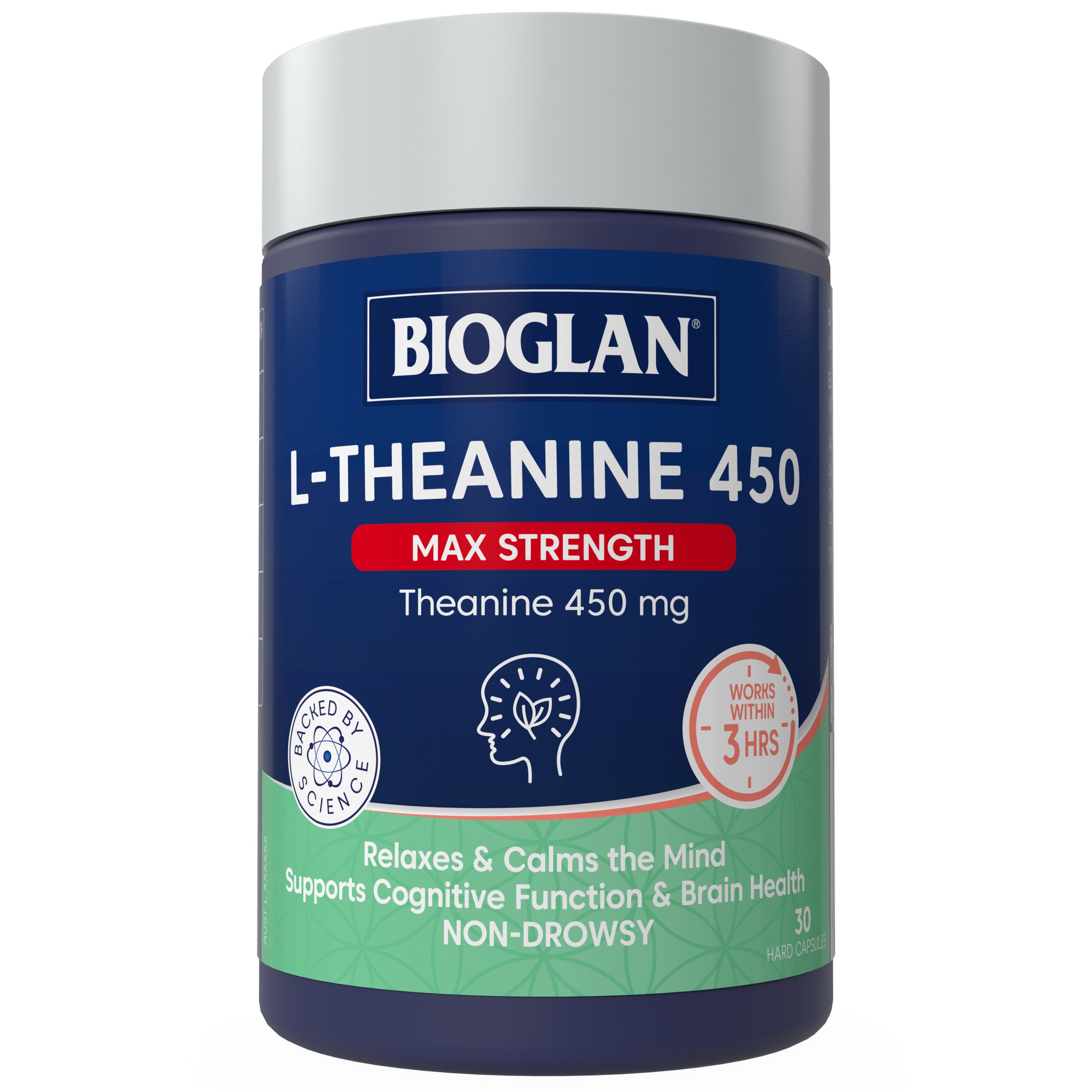 Bioglan L-Theanine Max 30 capsules - Image 1
