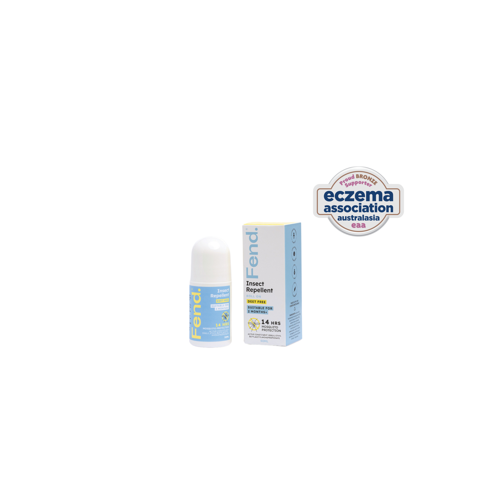 Fend Insect Repellent Lotion - Roll On 50ml - Image 1