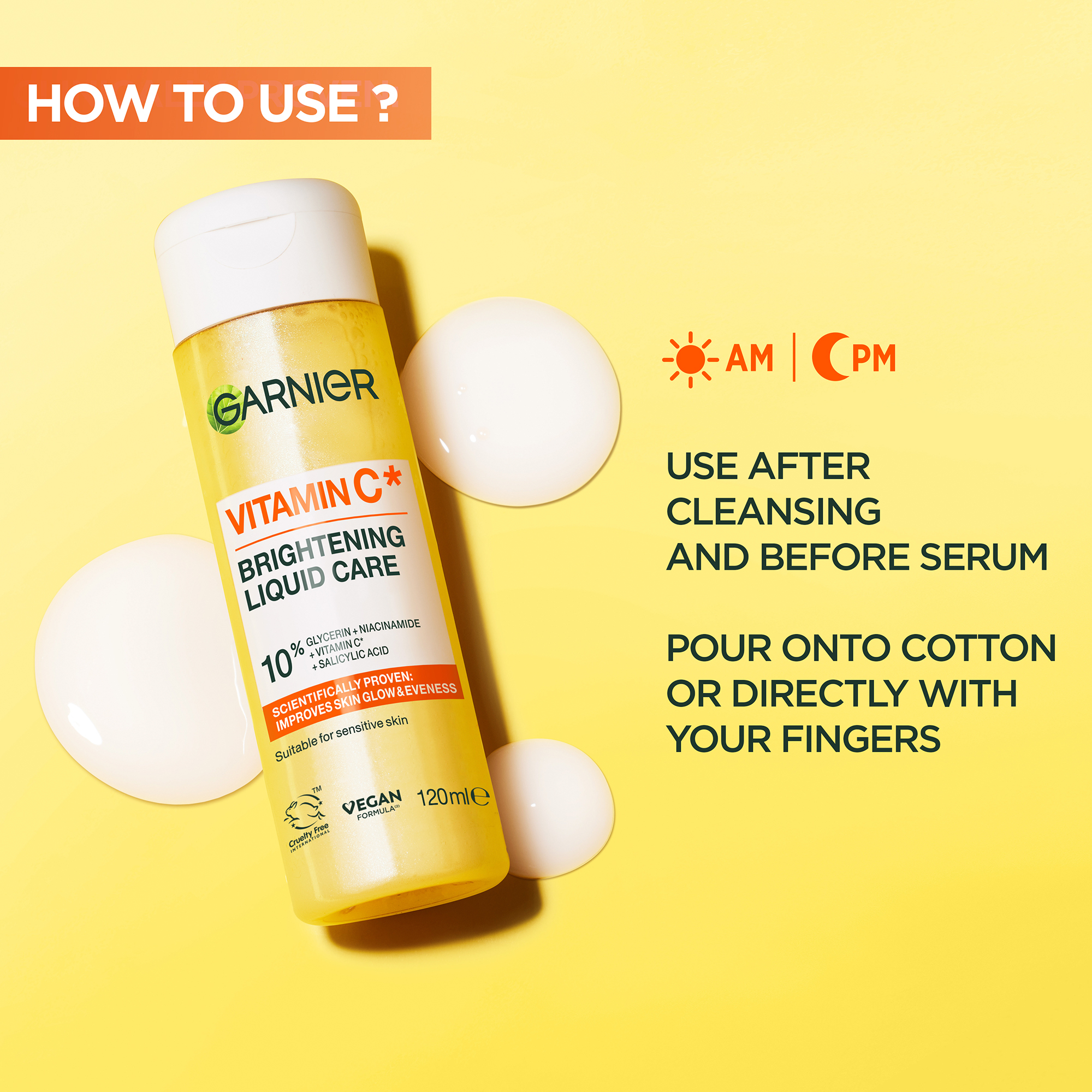 Garnier Vitamin C Liquid Care 120ml - Image 4
