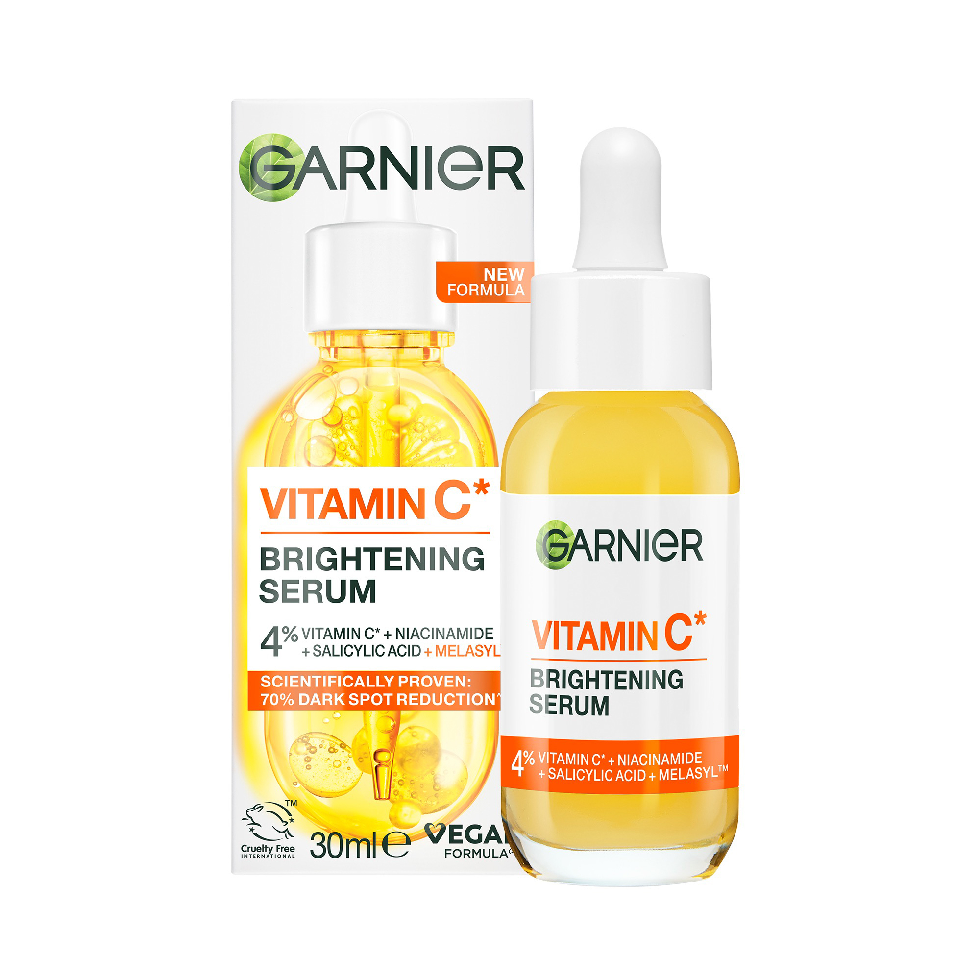 Garnier Skin Active Vitamin C Brightening Serum 30ml - Image 2