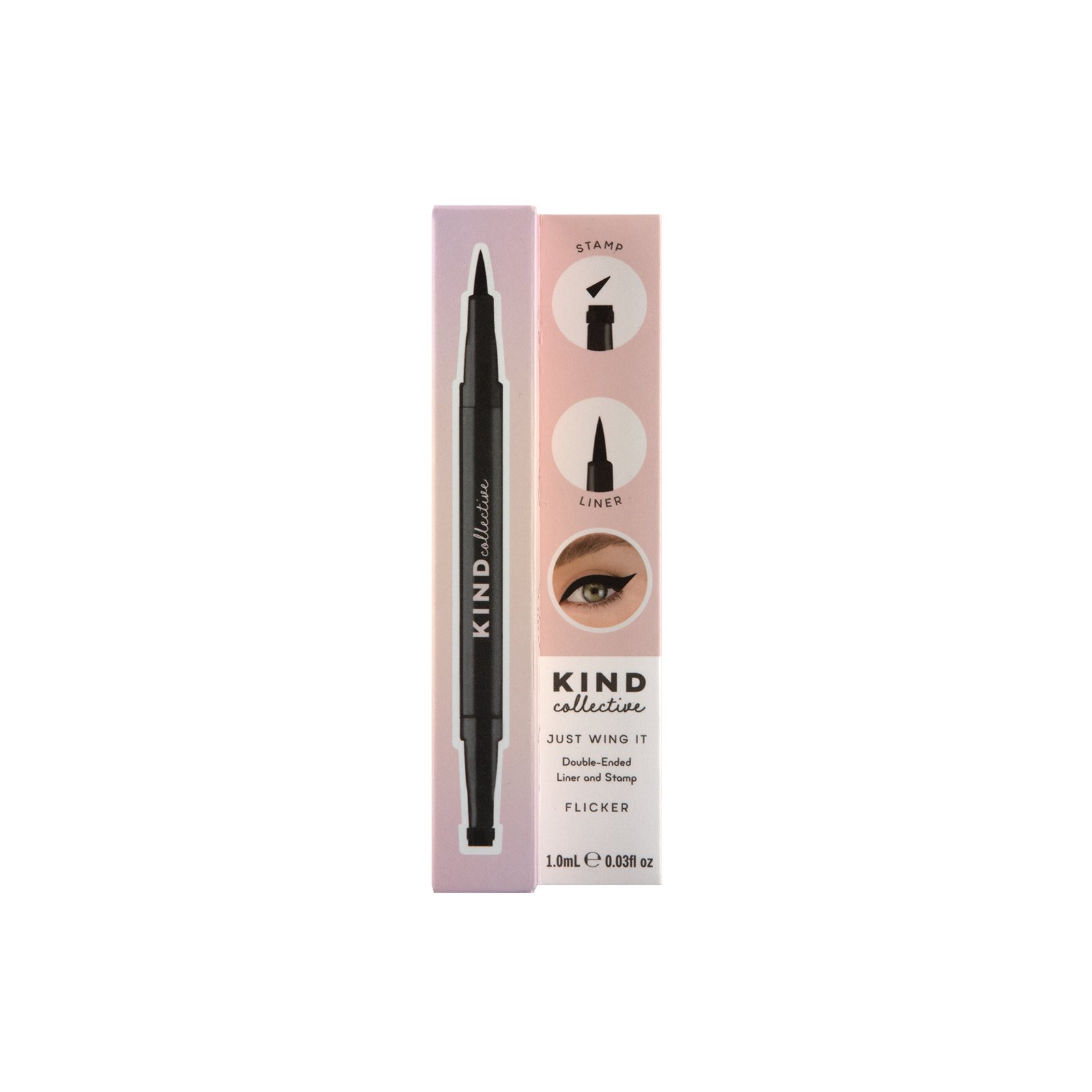 Kind Collective Just Wing It Eye Liner Stamp Duo Flick 14g