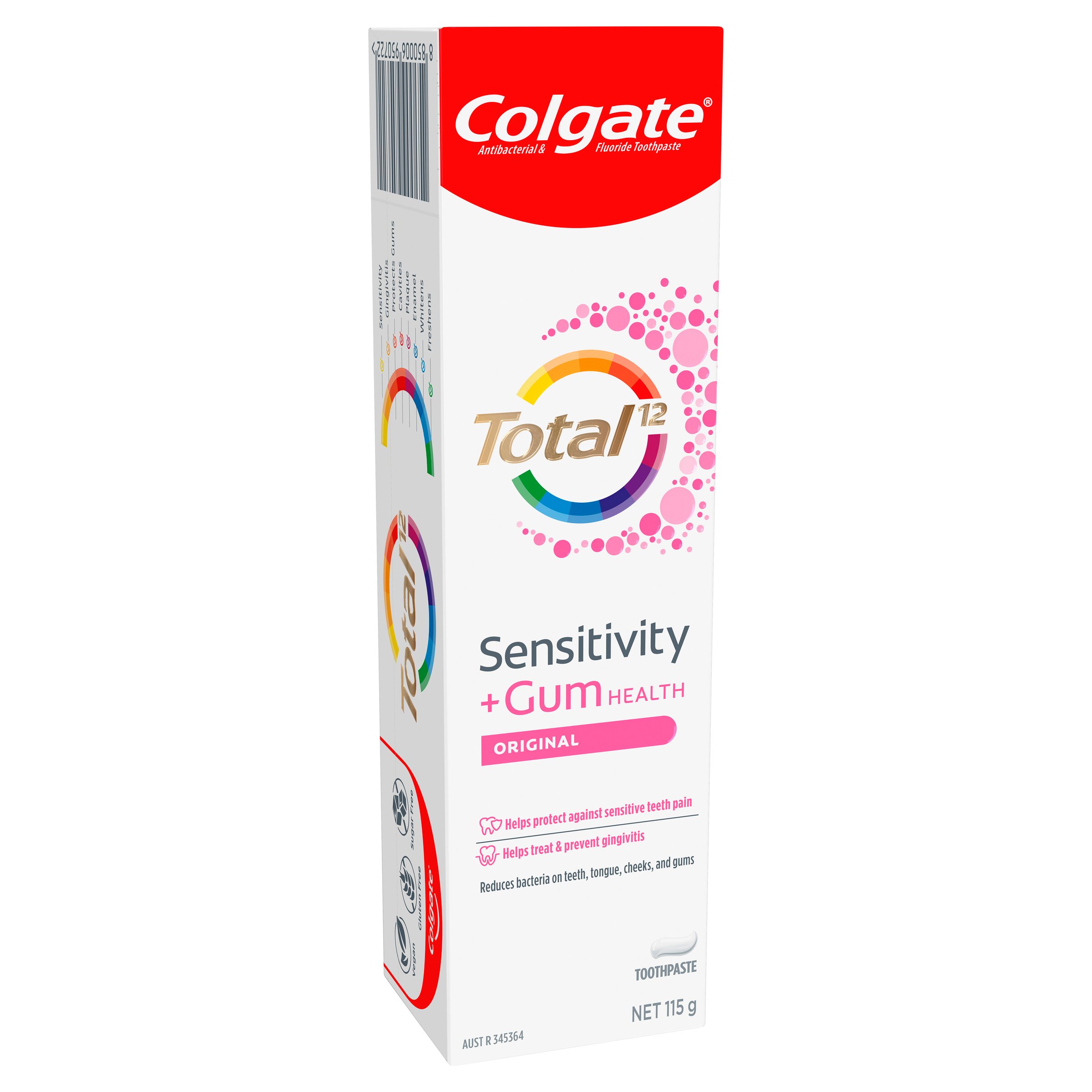 Colgate Toothpaste Total Sens & Gum Orginal 115g - Image 1