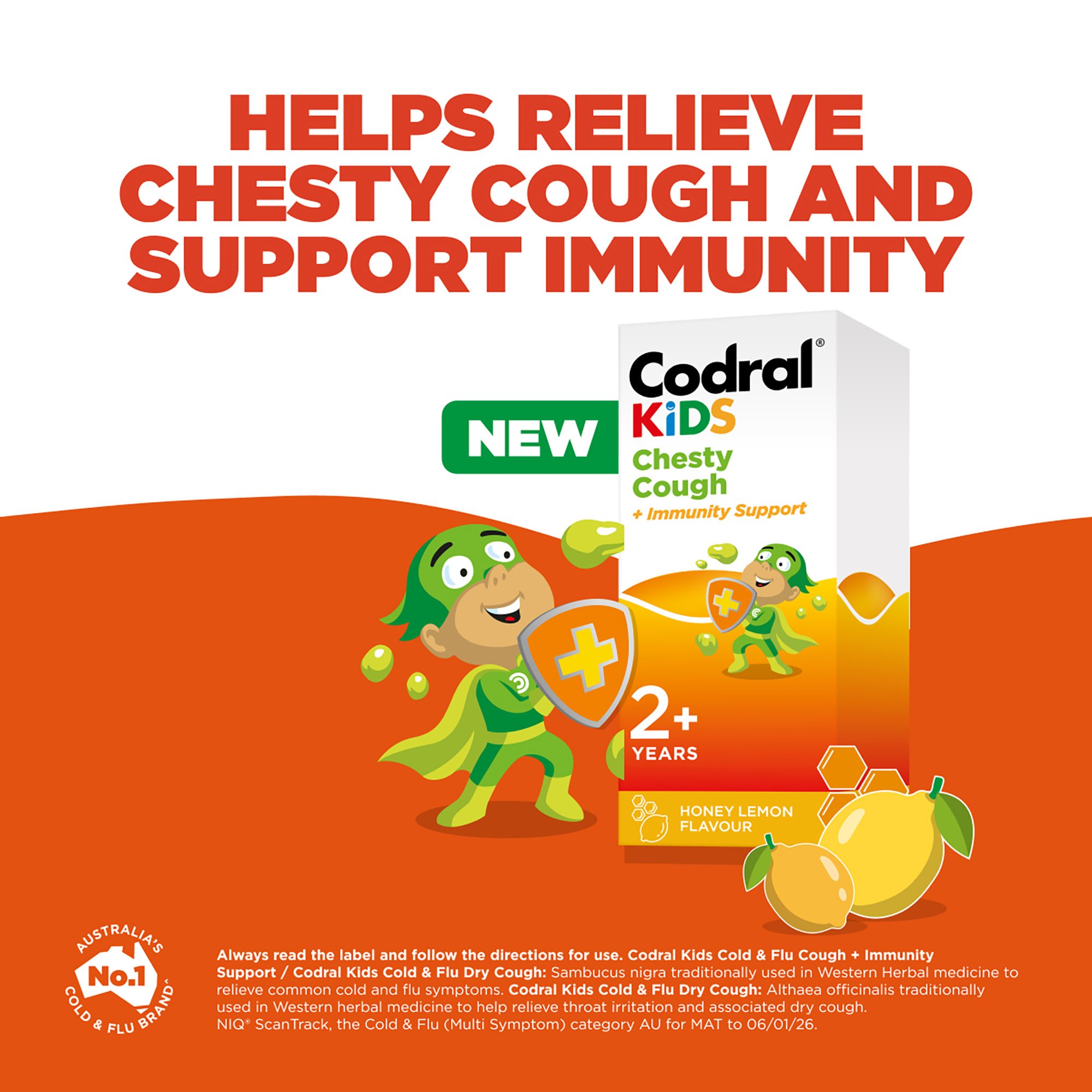 Codral Kids Cough Relief + Immunity Support 200ml - Image 5