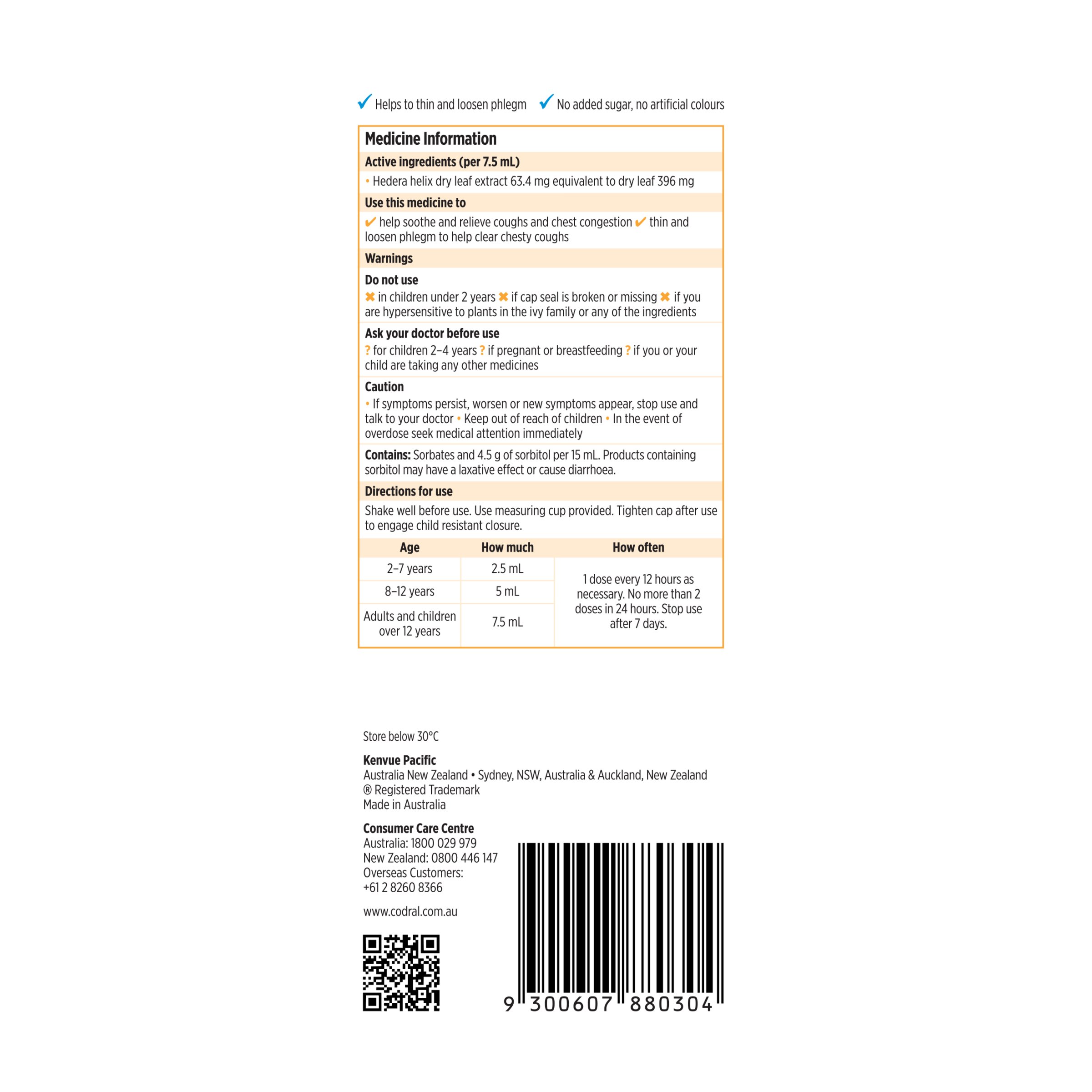 Codral Kids Chesty Cough Relief 200ml - Image 3