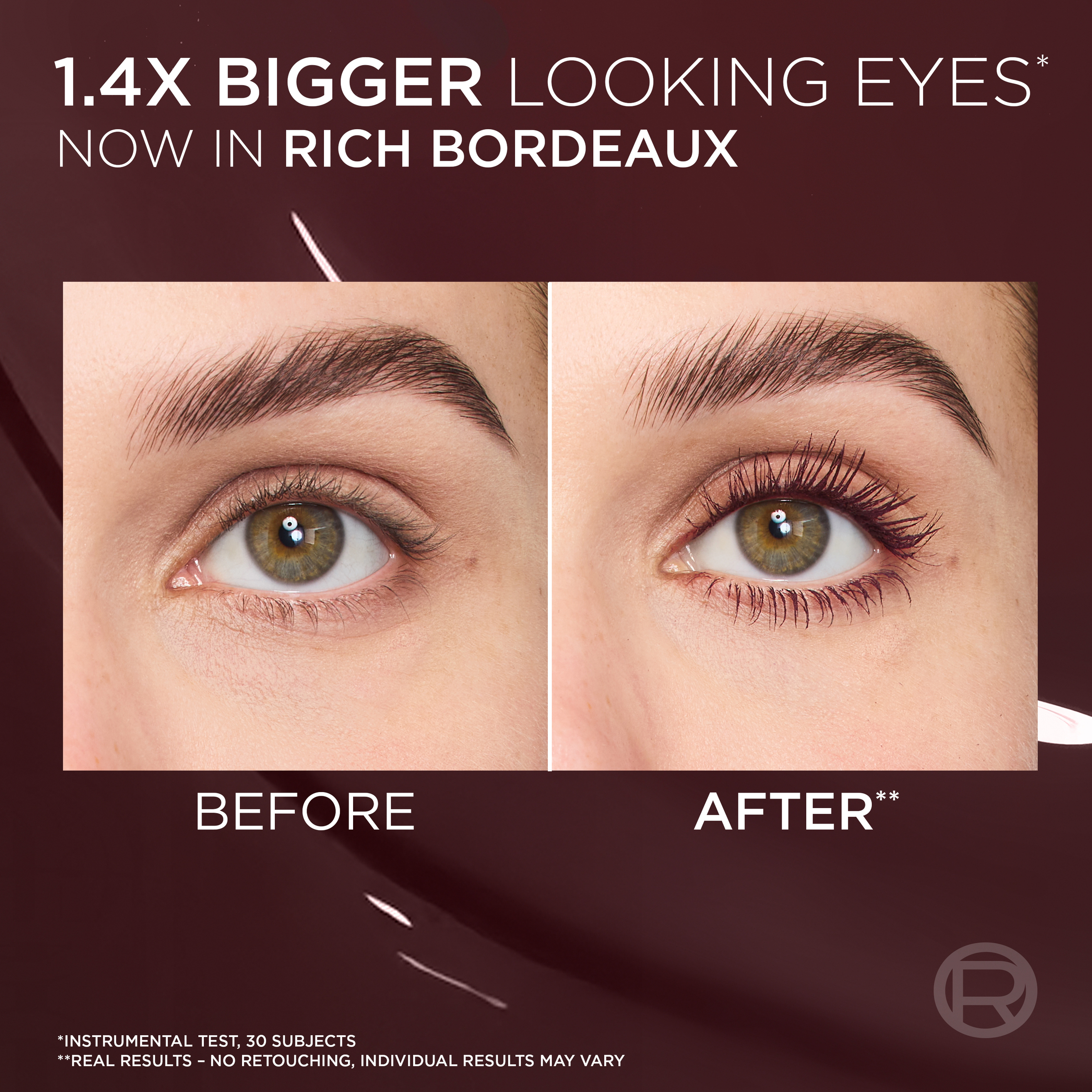 L'Oreal Paris Volume Million Lashes Panorama Chromatic Mascara Bordeaux Cashmere 1 each - Image 5