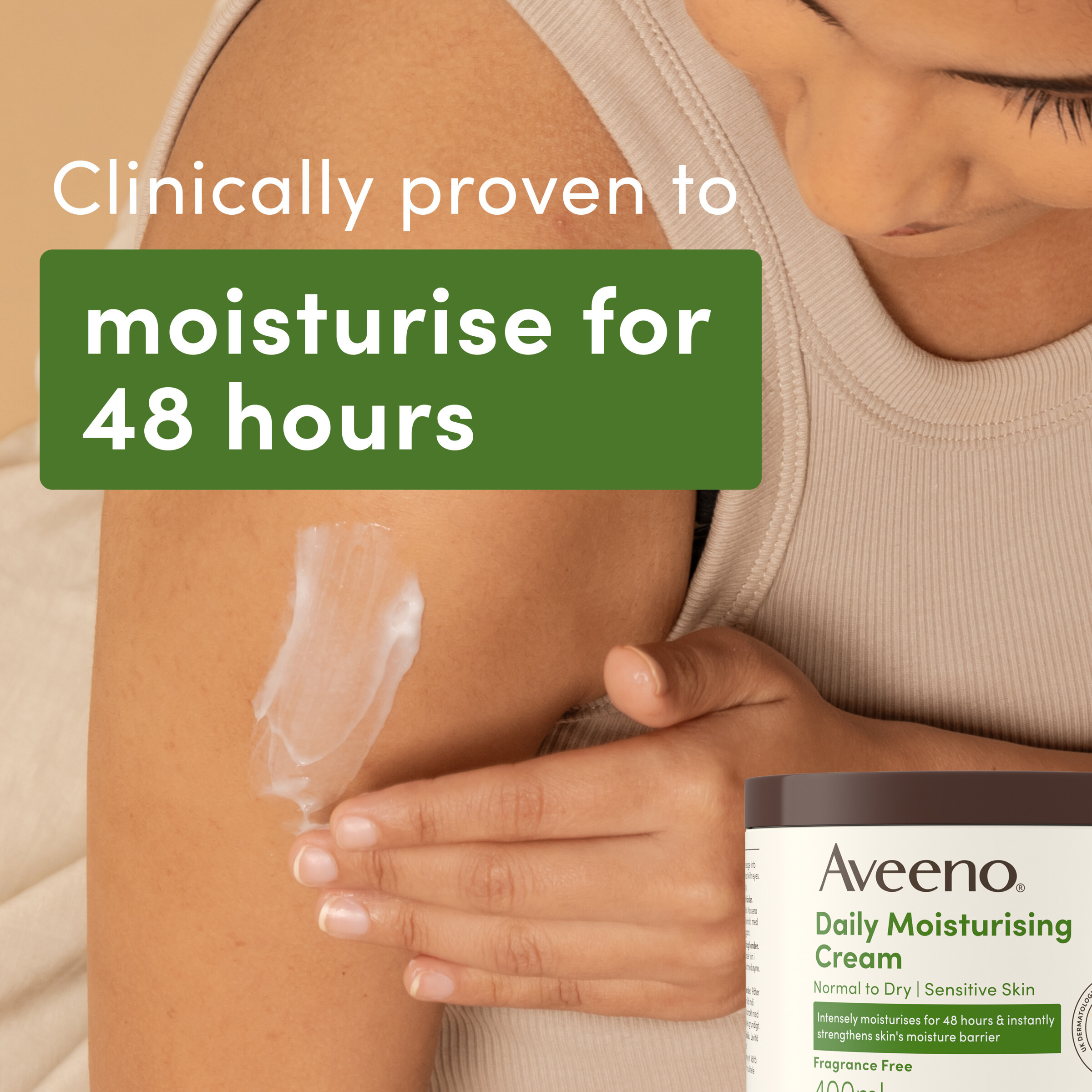 Aveeno Daily Moisturizing Cream 400ml - Image 9