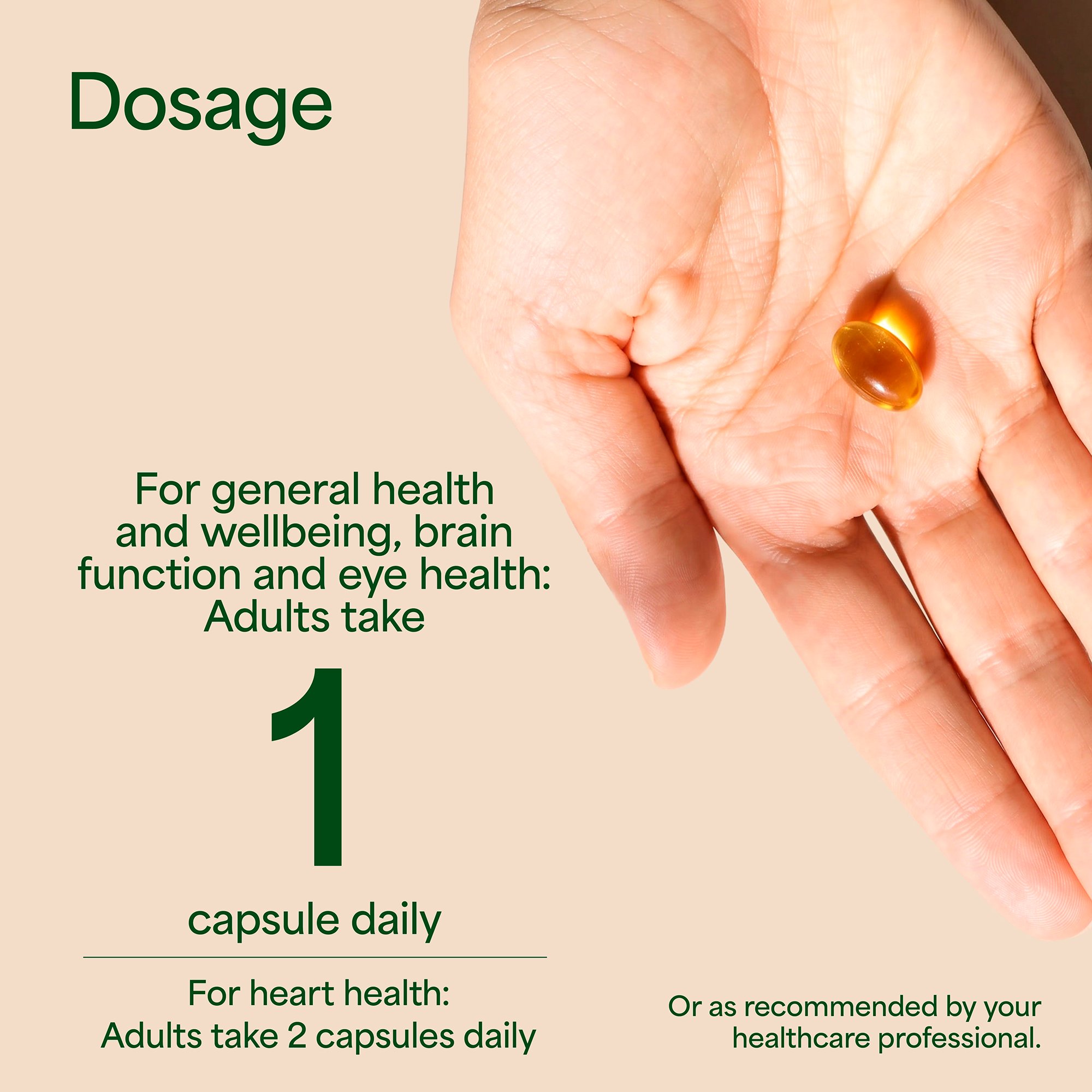 Nature's Own Concentrated Omega Mini 250 soft gel capsules - Image 4