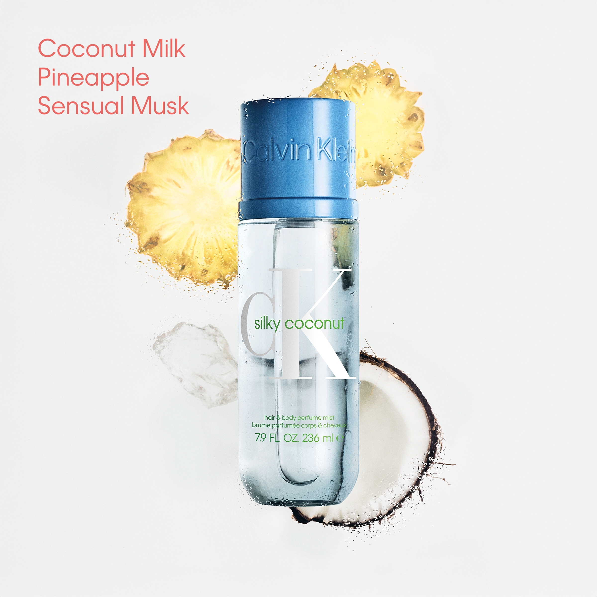 Calvin Klein Silky Coconut Perfume Mist 236ml - Image 2