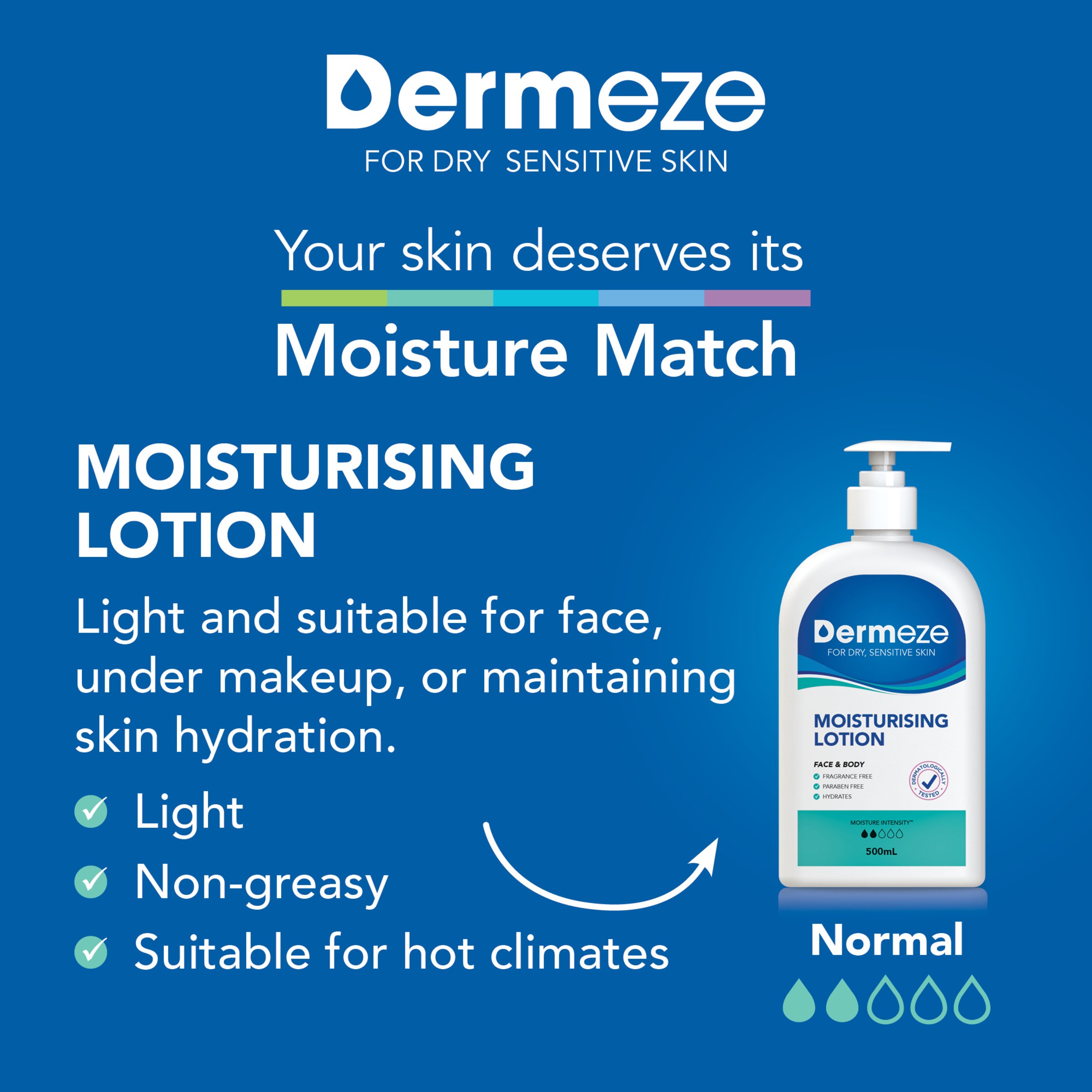 Dermeze Moisturising Lotion 1 litre - Image 5