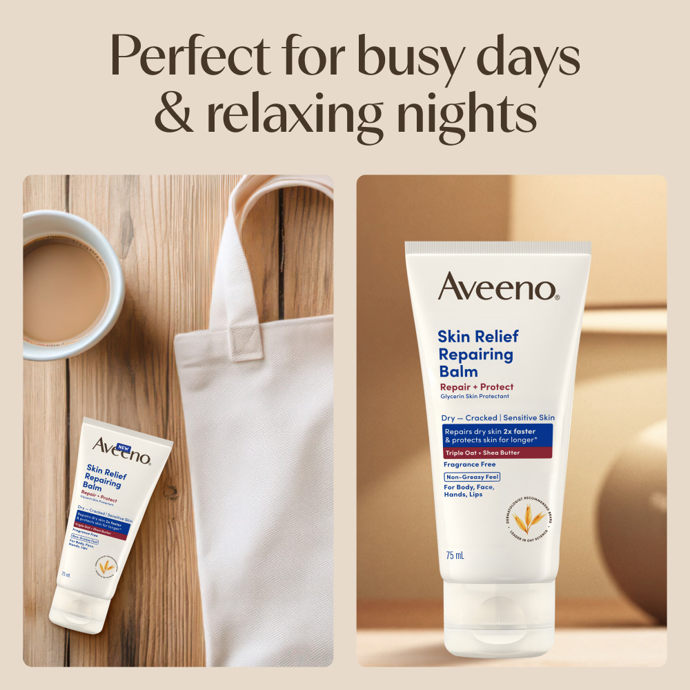 Aveeno Skin Relief Repairing Balm 75ml - Image 4