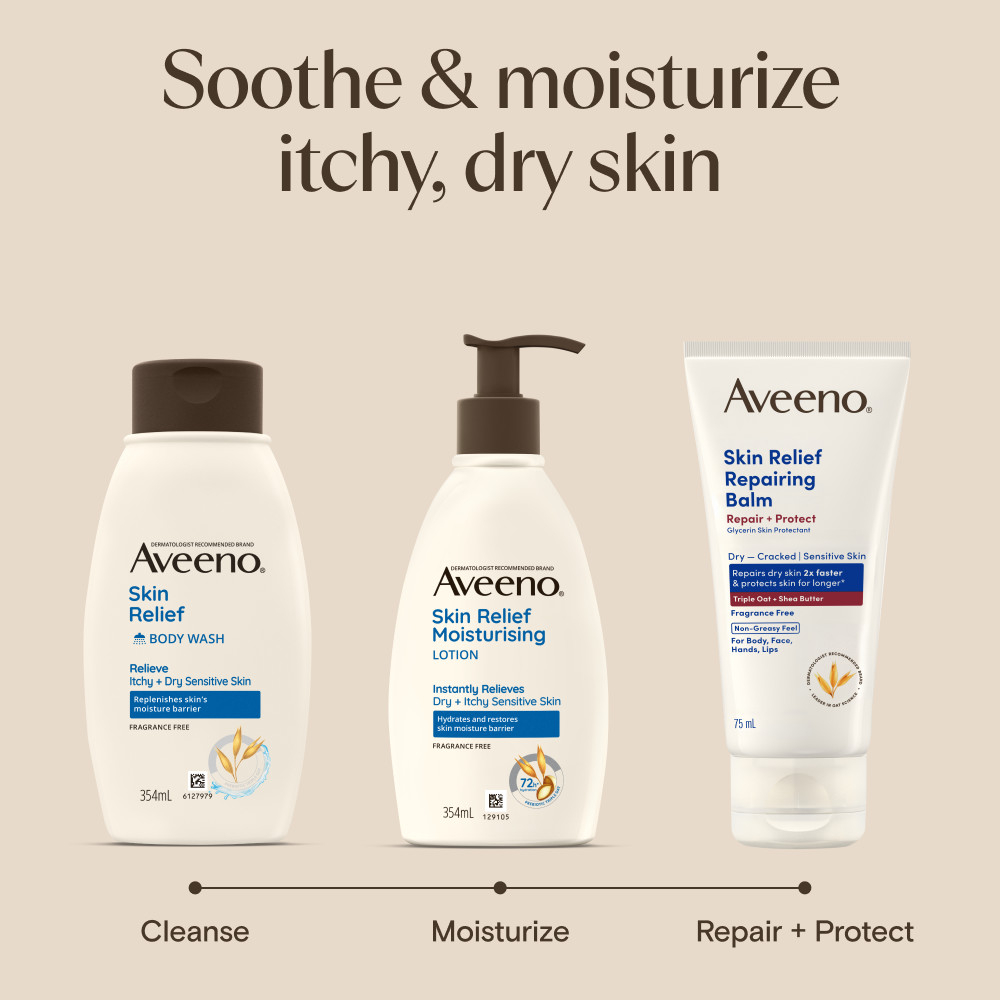 Aveeno Skin Relief Repairing Balm 75ml - Image 7