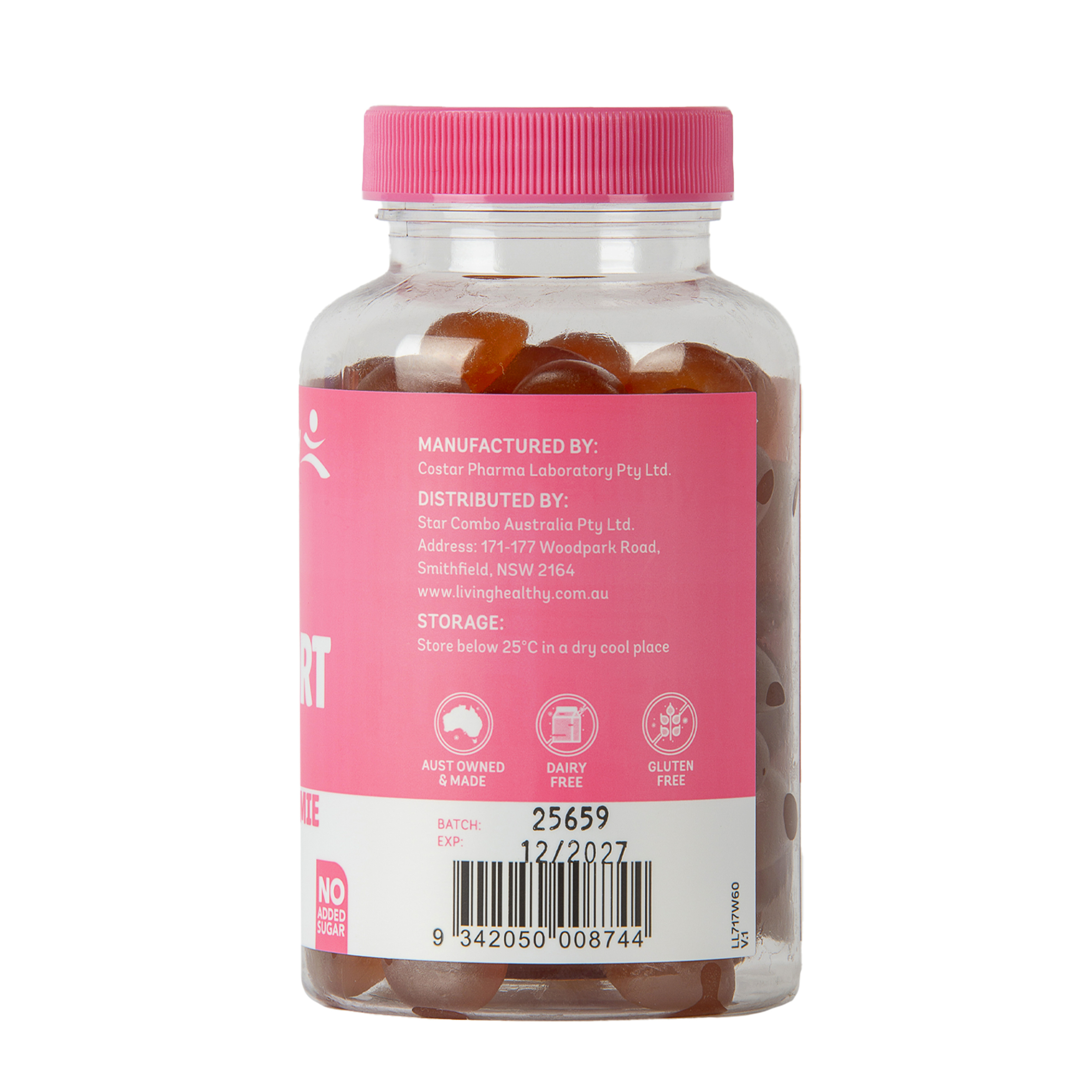 Living Healthy Gummies Flora Fort 4B - 60 pastilles - Image 2
